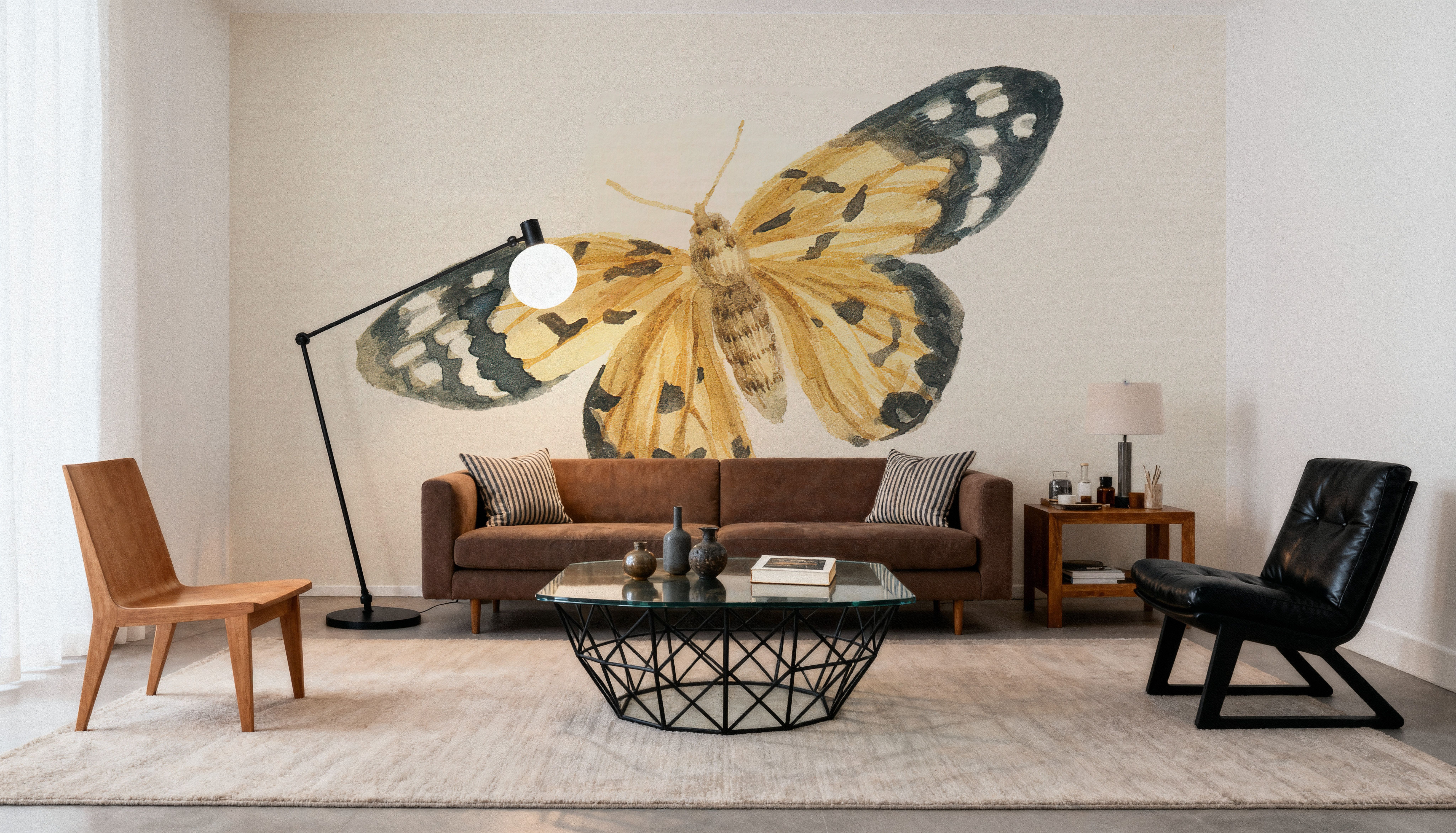 Honeybloom Butterfly II, Wallpaper