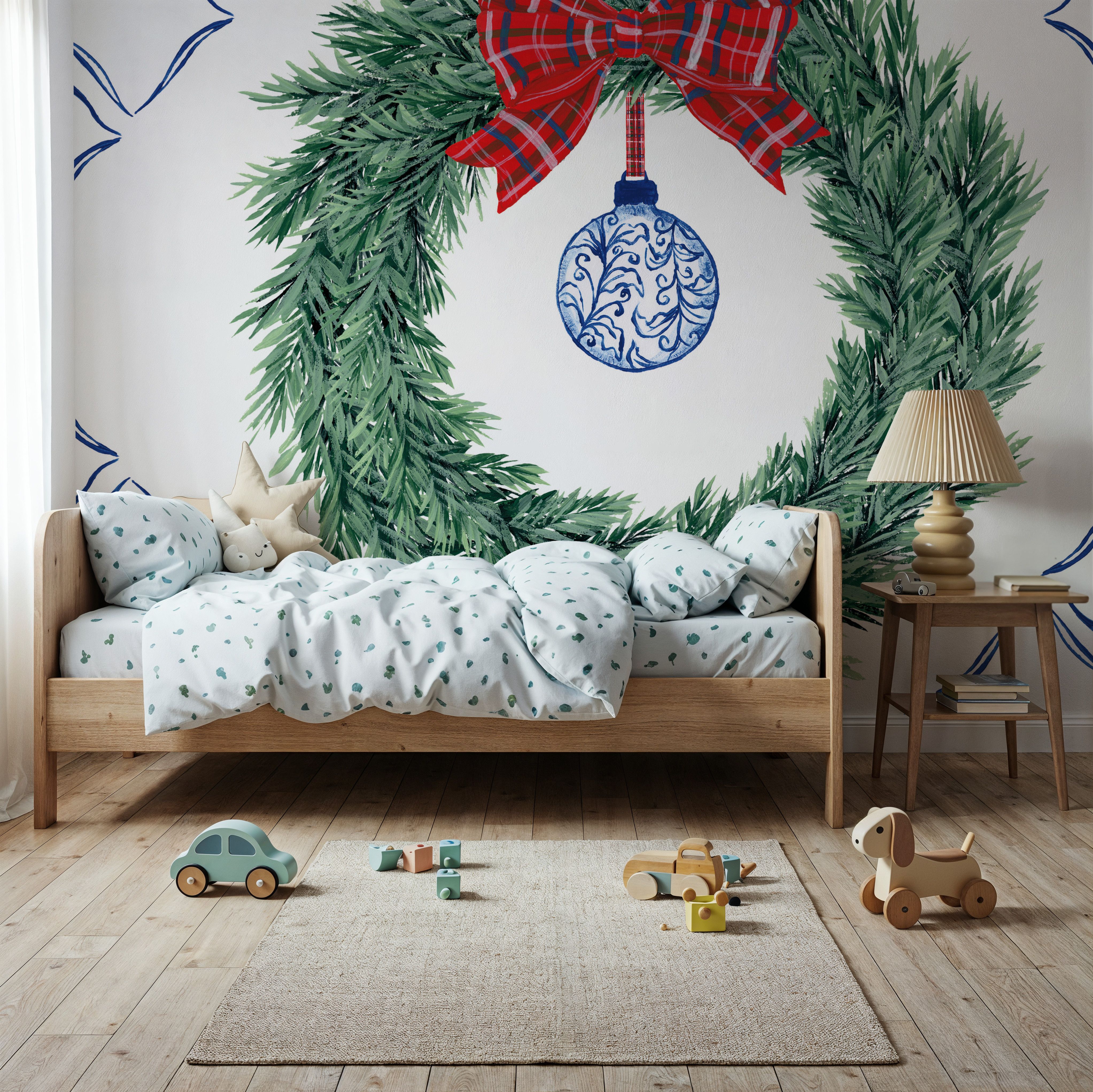 Holiday Tartan and Chinoiserie IV