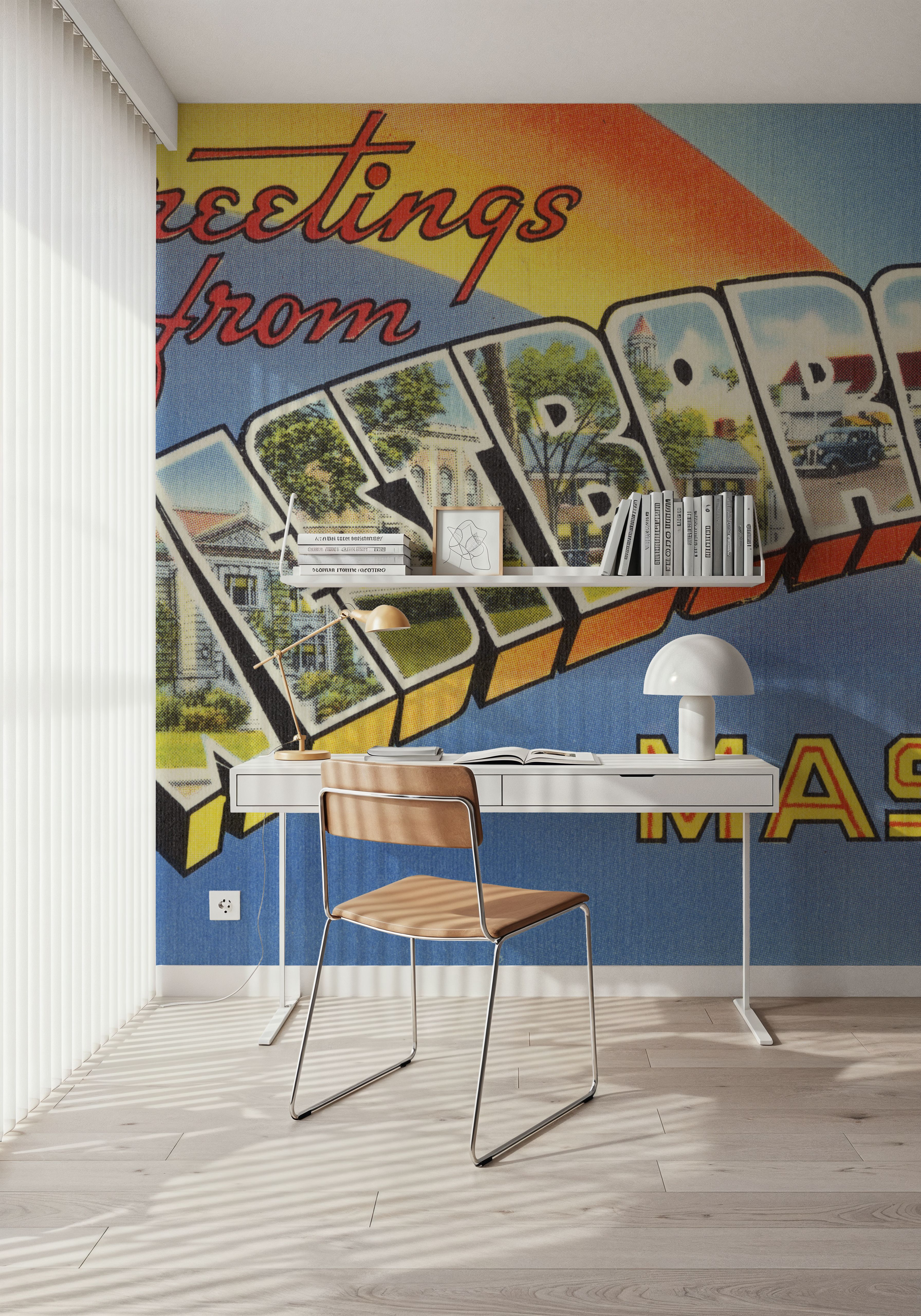 Greetings from Westborough - Screenprint Postcard