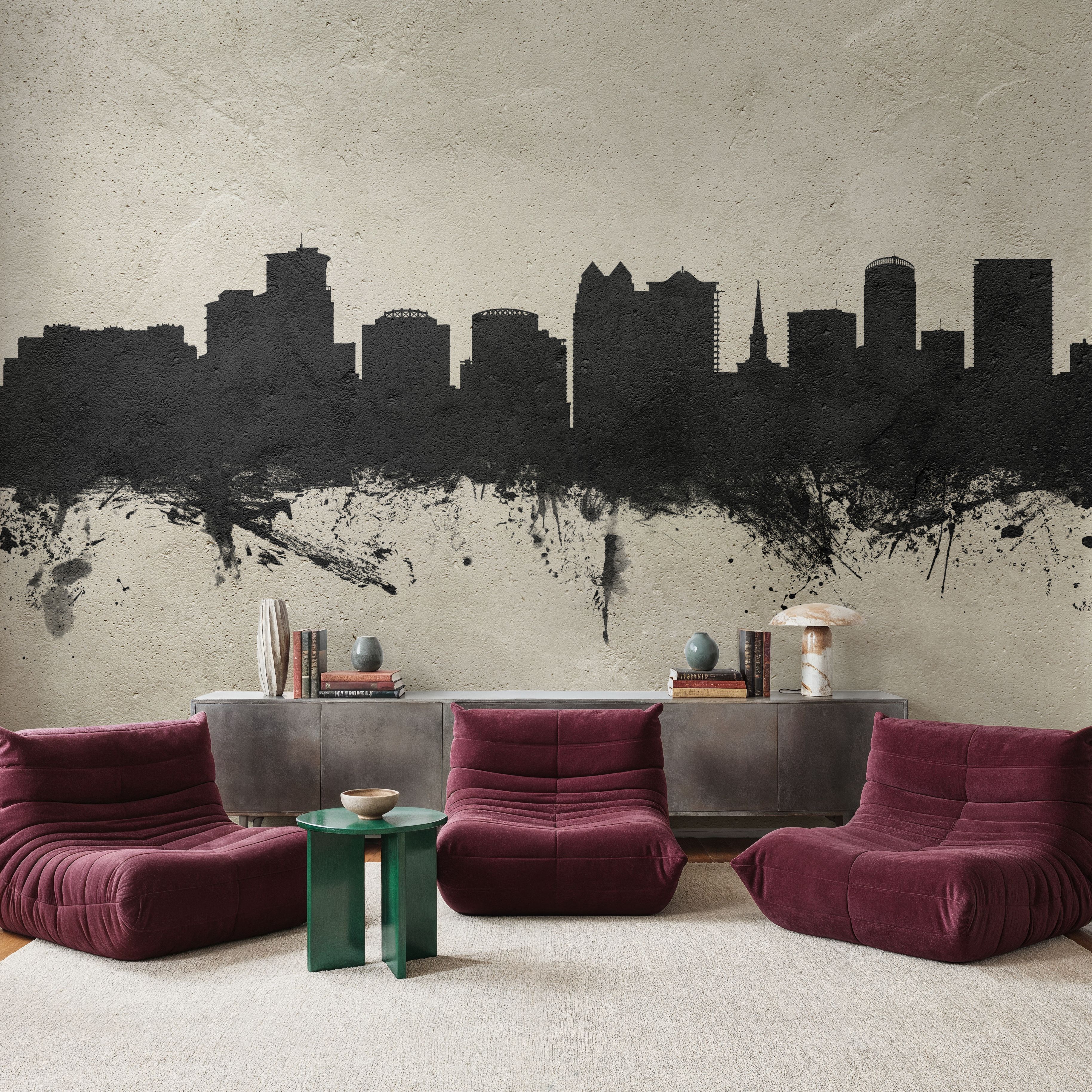 Orlando Florida Skyline Concrete