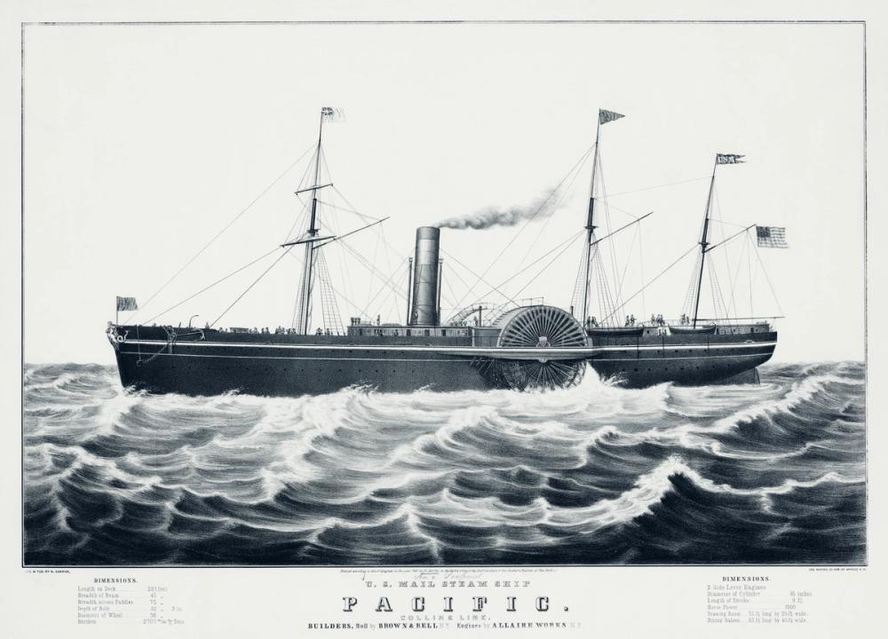 The Pacific Steam Ship