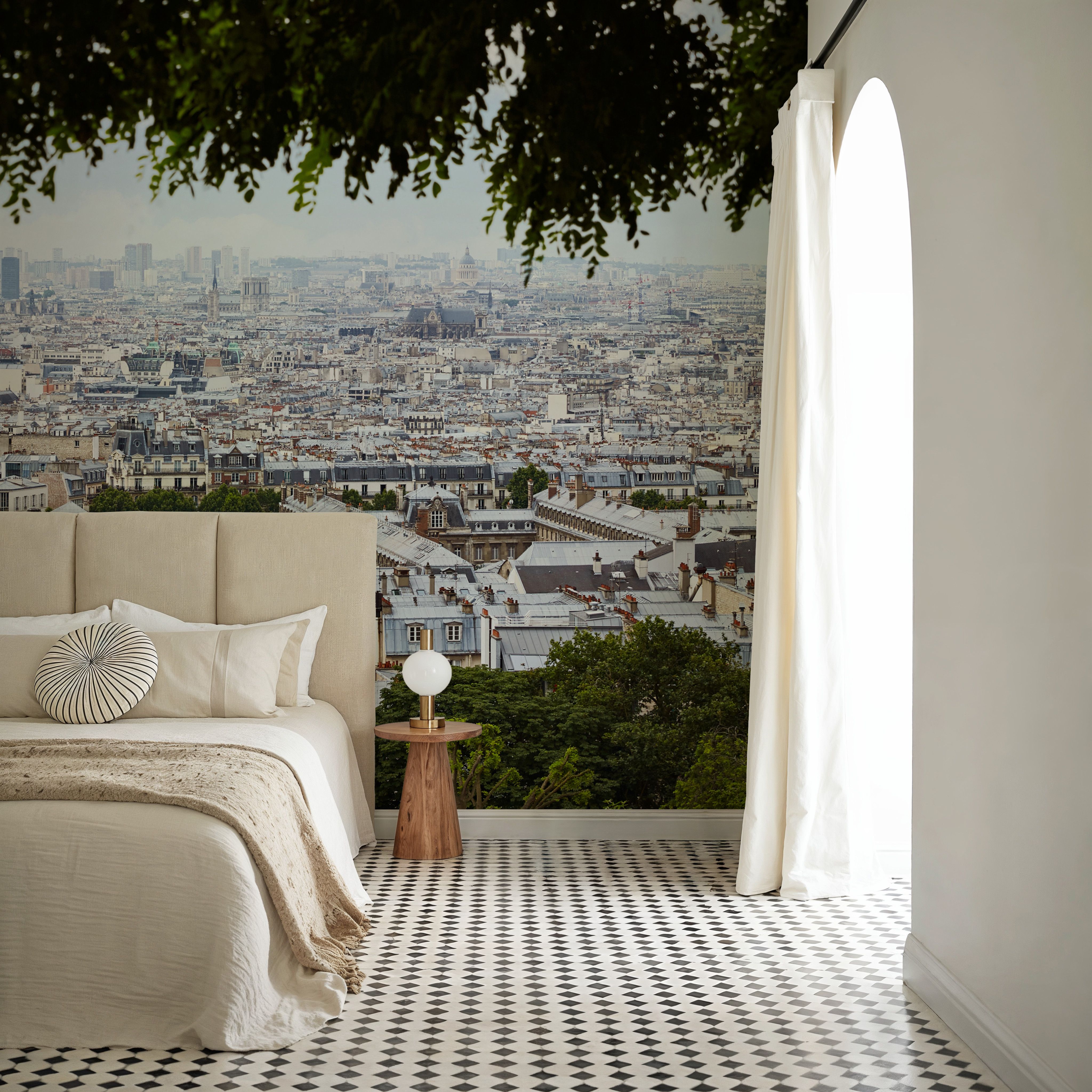 Paris Skyline From Montmartre