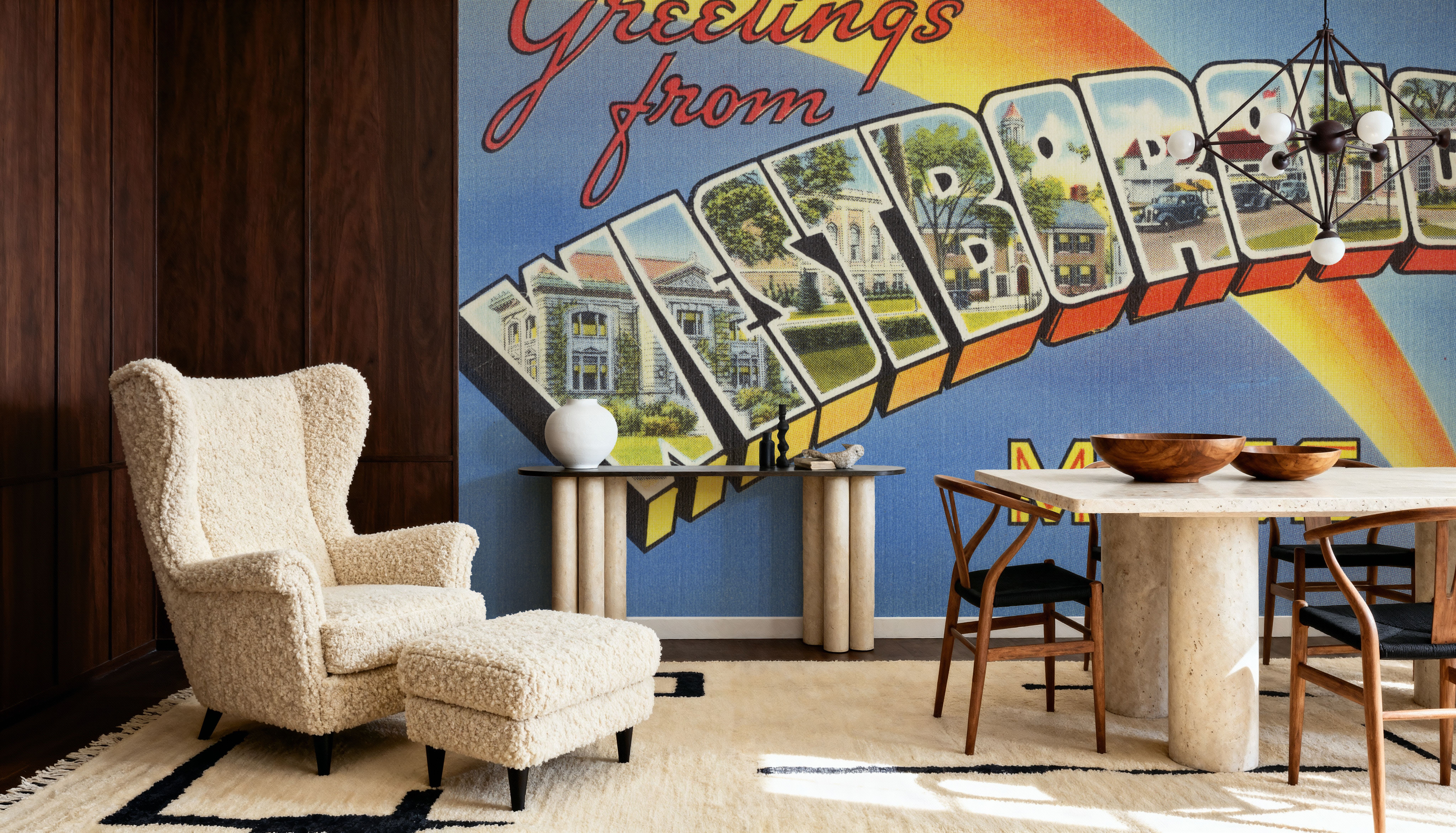 Greetings from Westborough - Screenprint Postcard