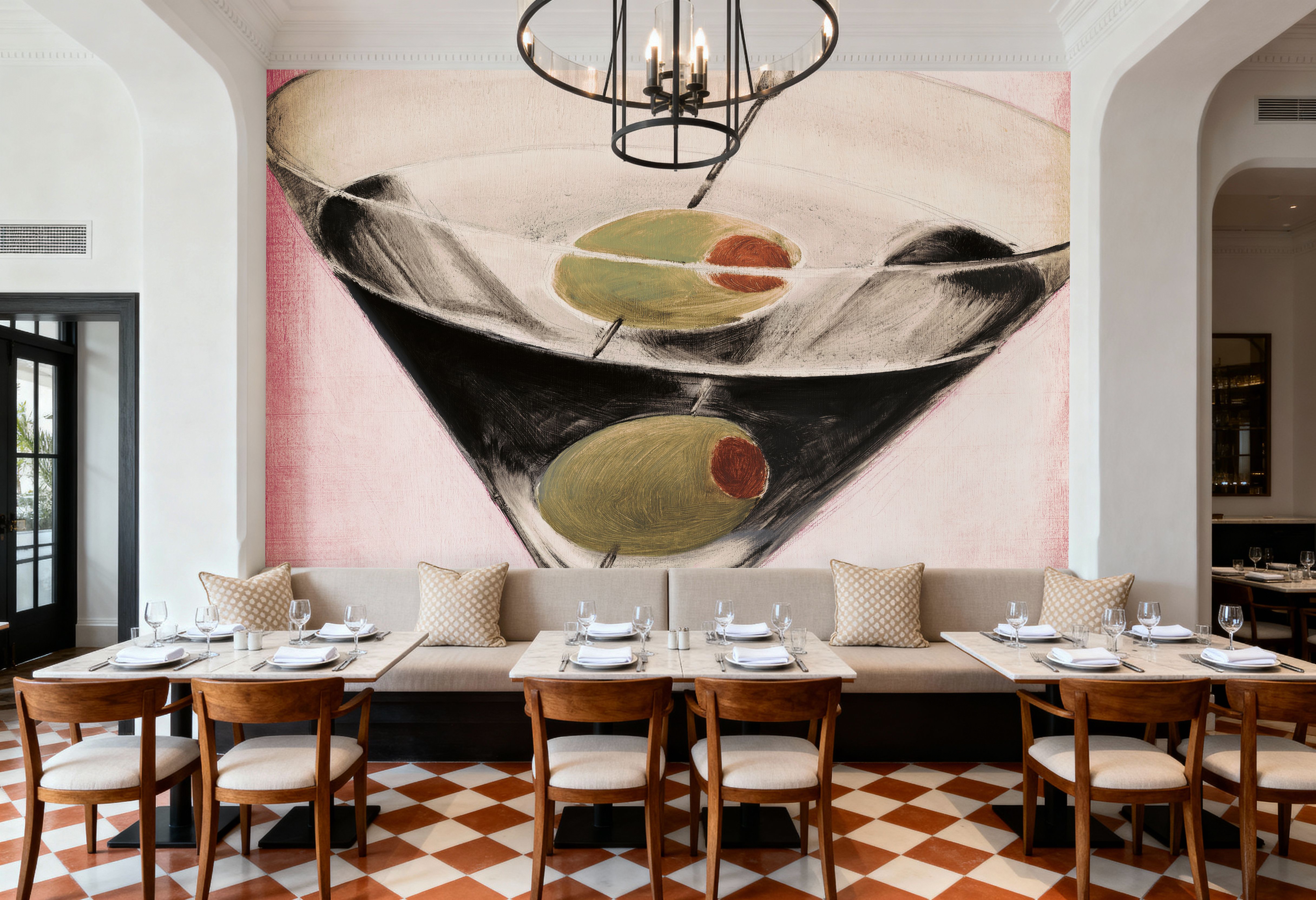 Fifth Avenue Square III Pink