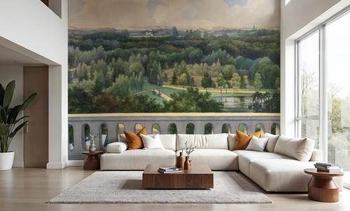 Park Views from a Balcony