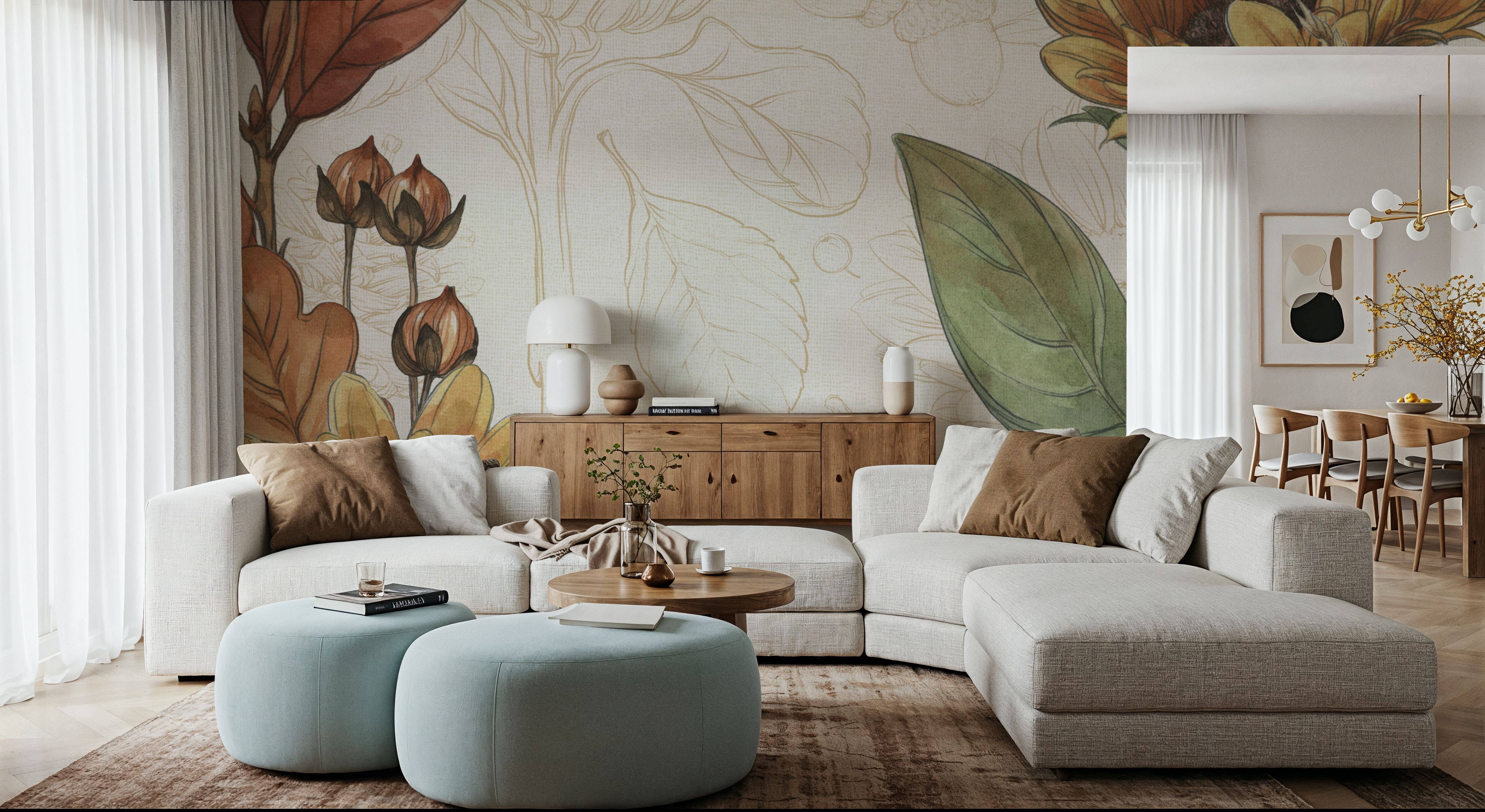 Harvest Home III, Papier peint