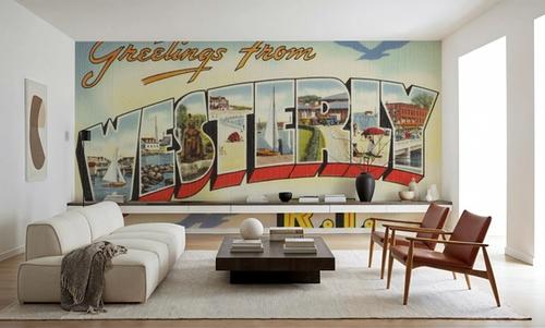 Greetings from Westerly - Screenprint Postcard