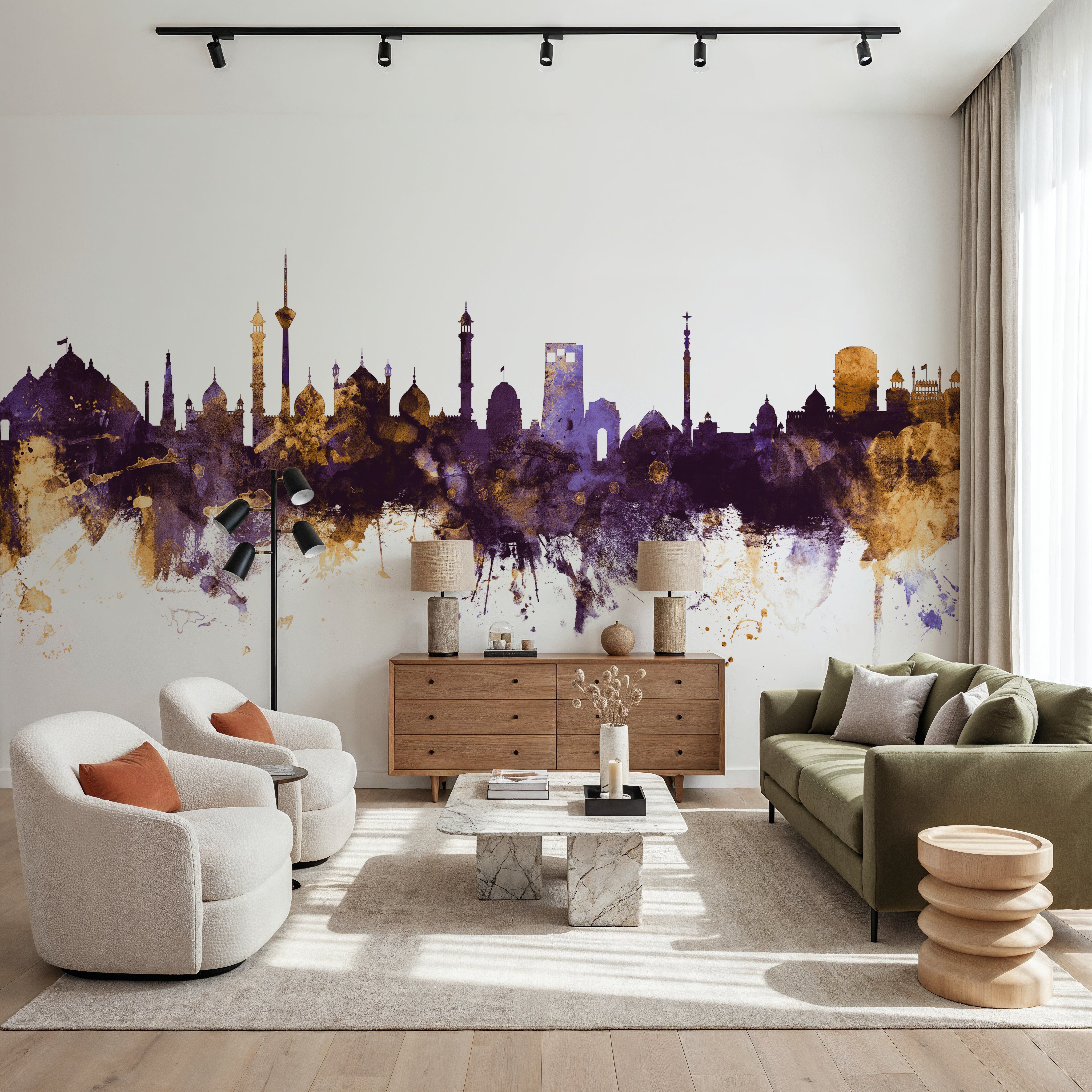 New Delhi India Skyline 