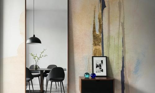 Black and Pastel I