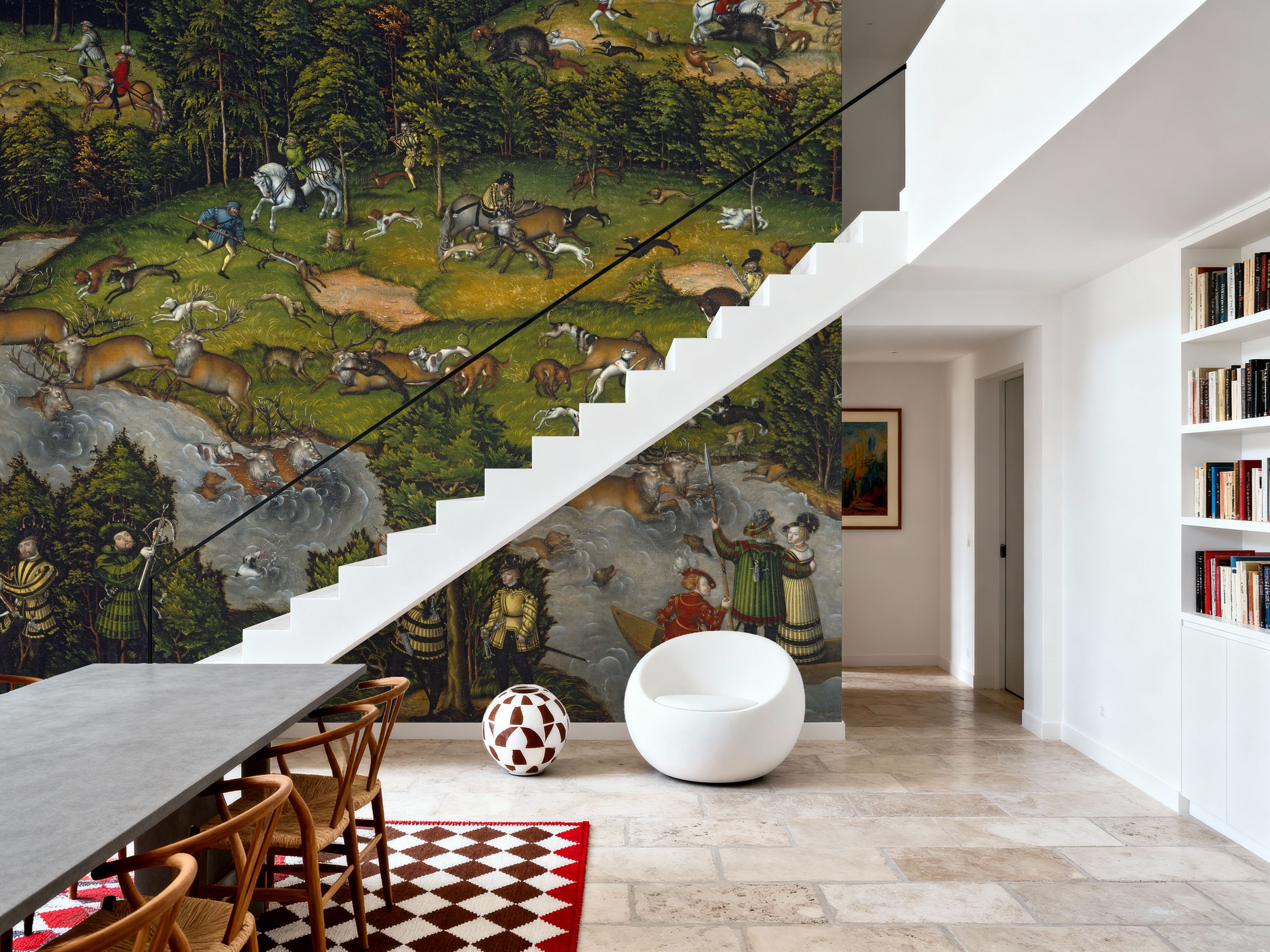 Hunting near Hartenfels Castle