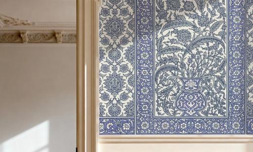 Riad Ornaments, Periwinkle