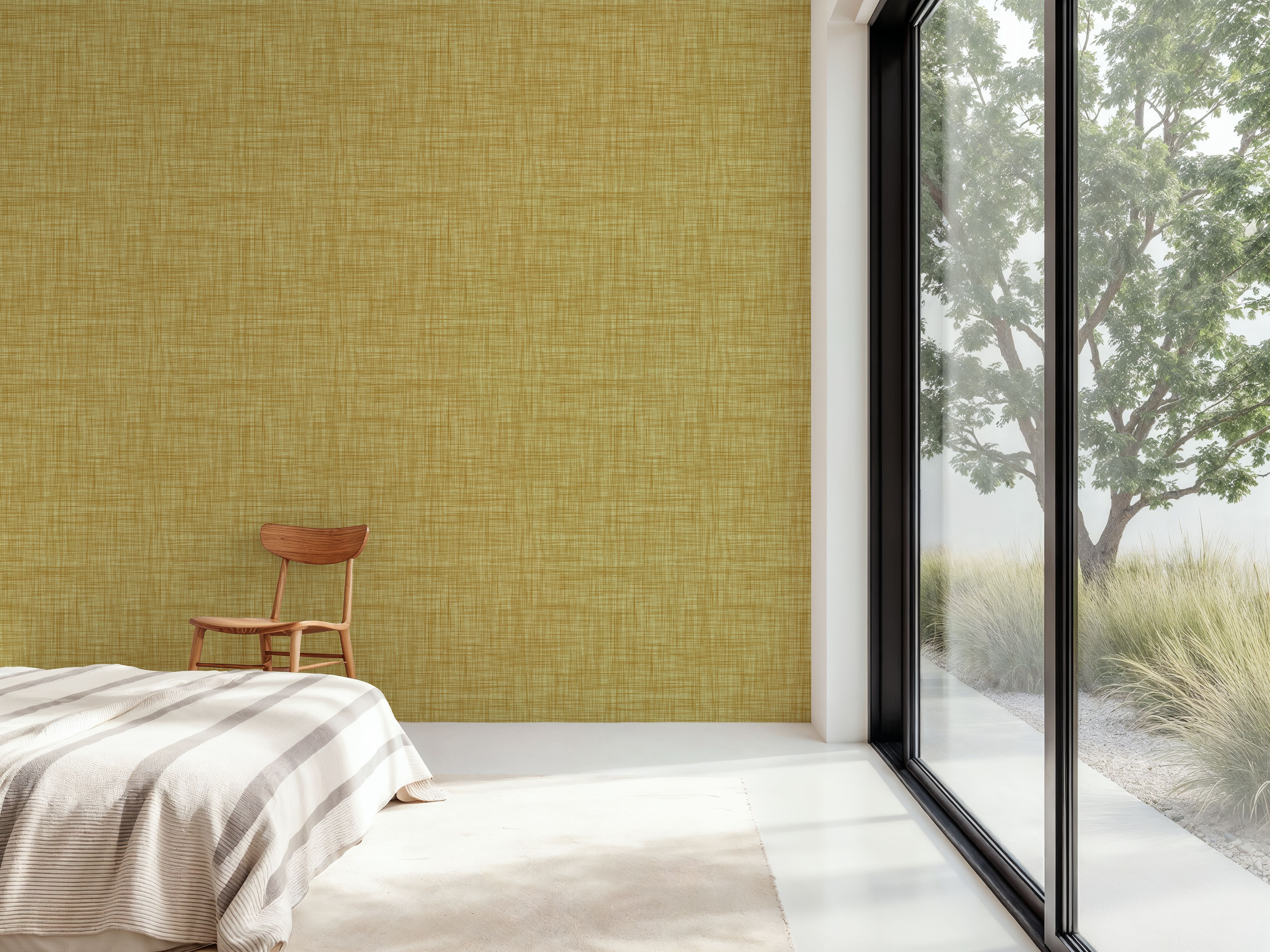 Mottled Linen Effect, Sunflower Yellow