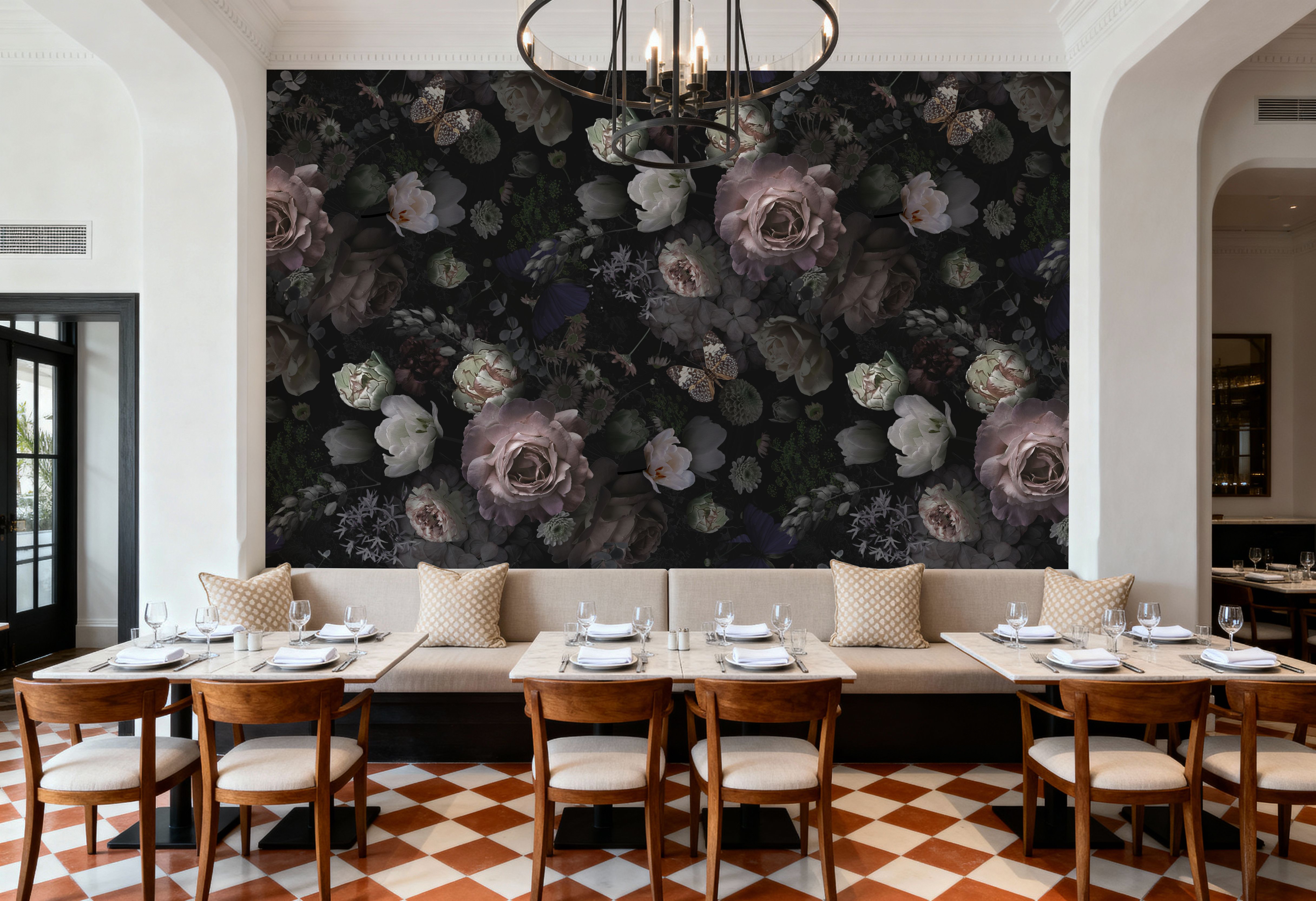 Blooming Rose Garden