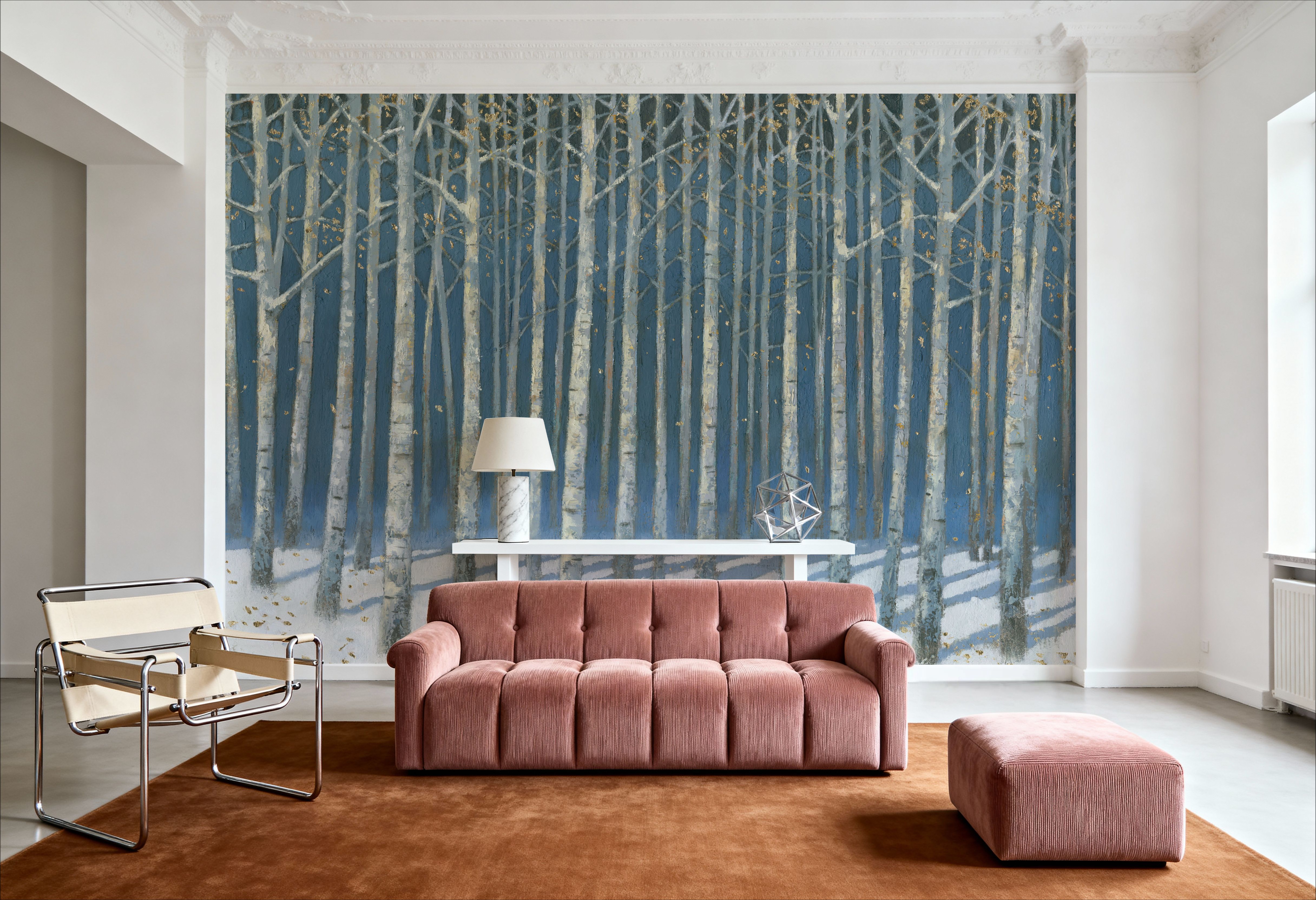 Shimmering Birches