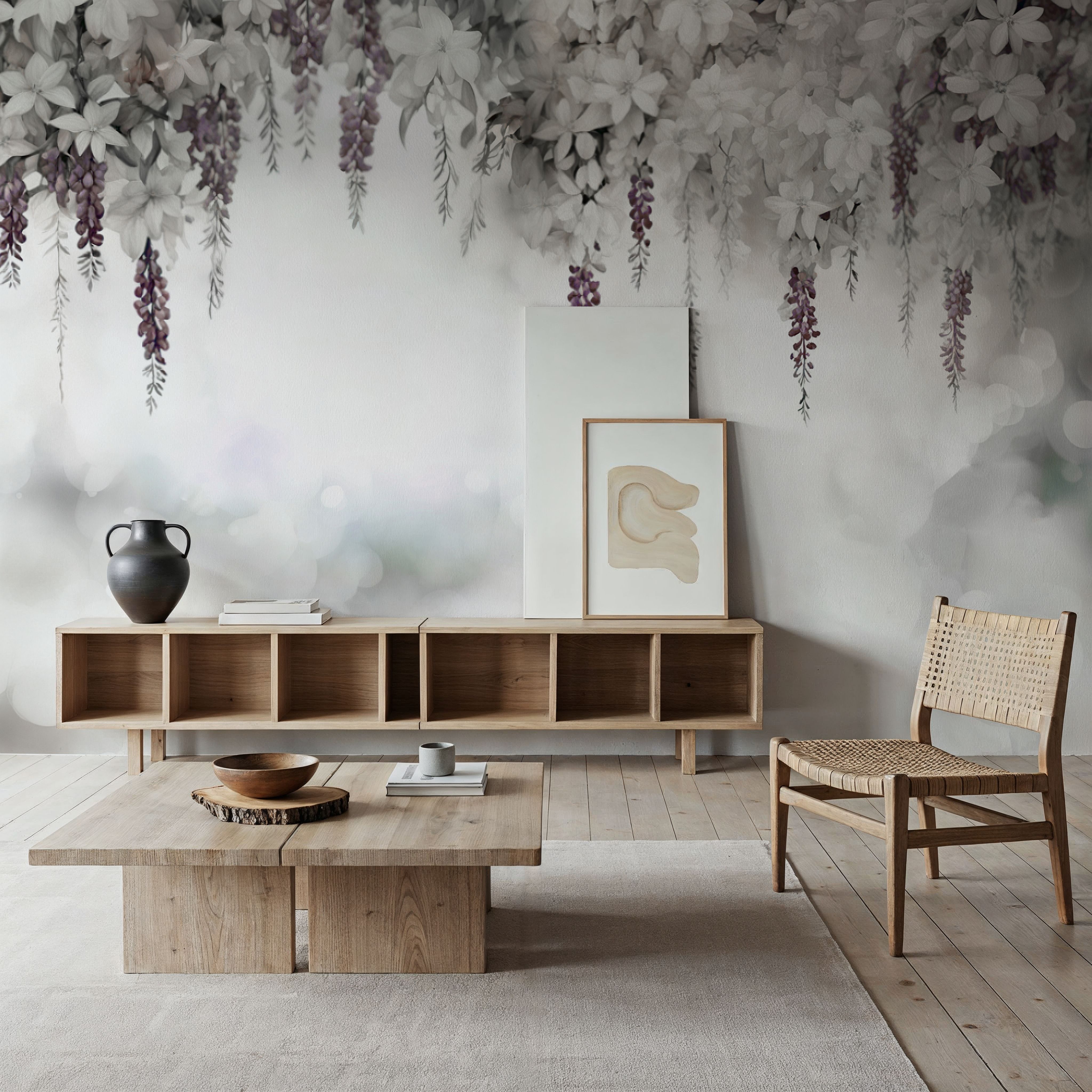 Gentle Wisteria Garden Purple