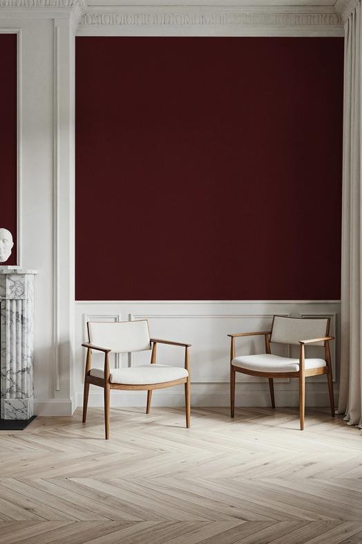 Faux Sand Stucco Finish, Burgundy