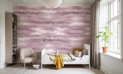 Moire Fumé, Cloud Rose