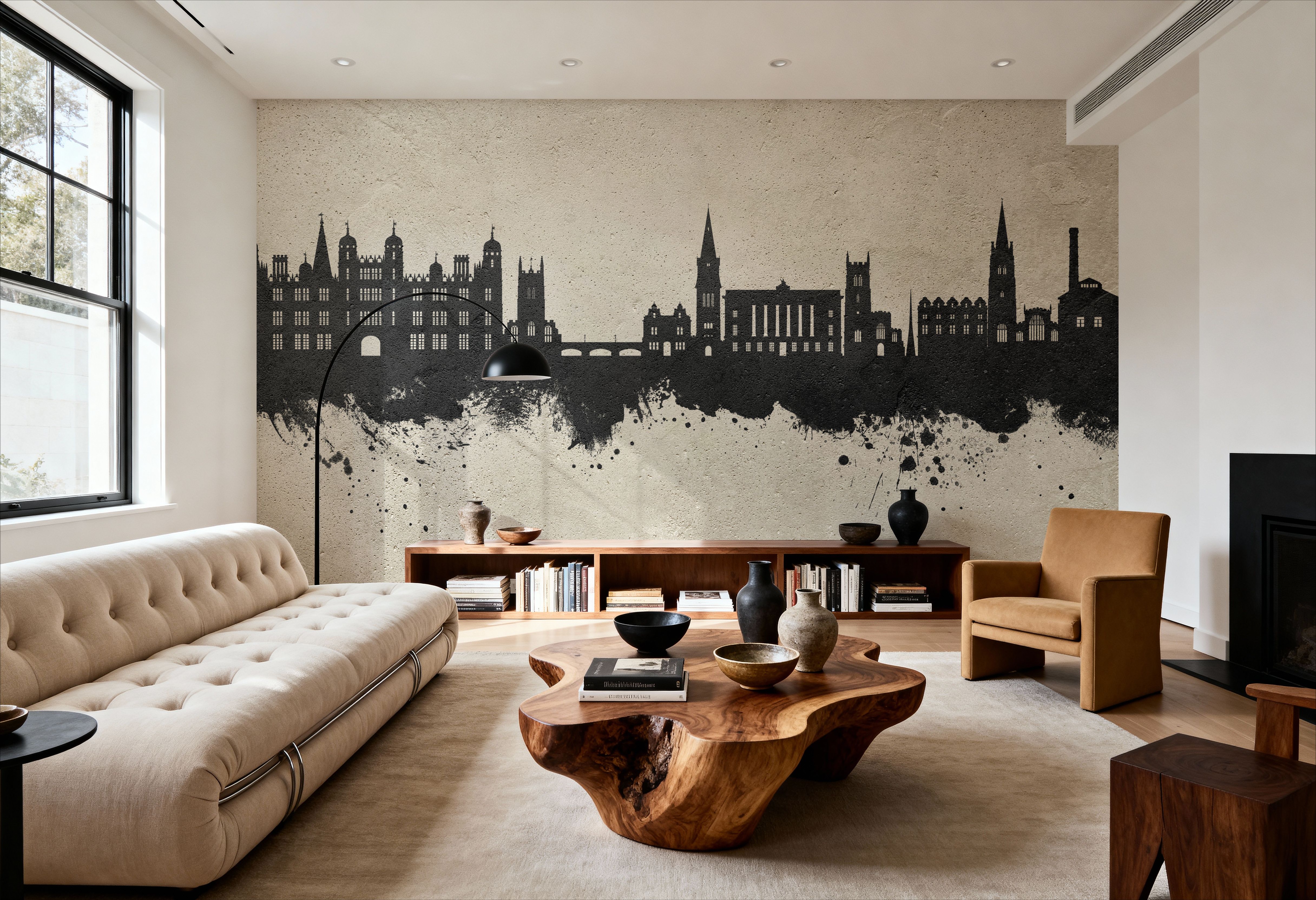 Stamford England Skyline Concrete