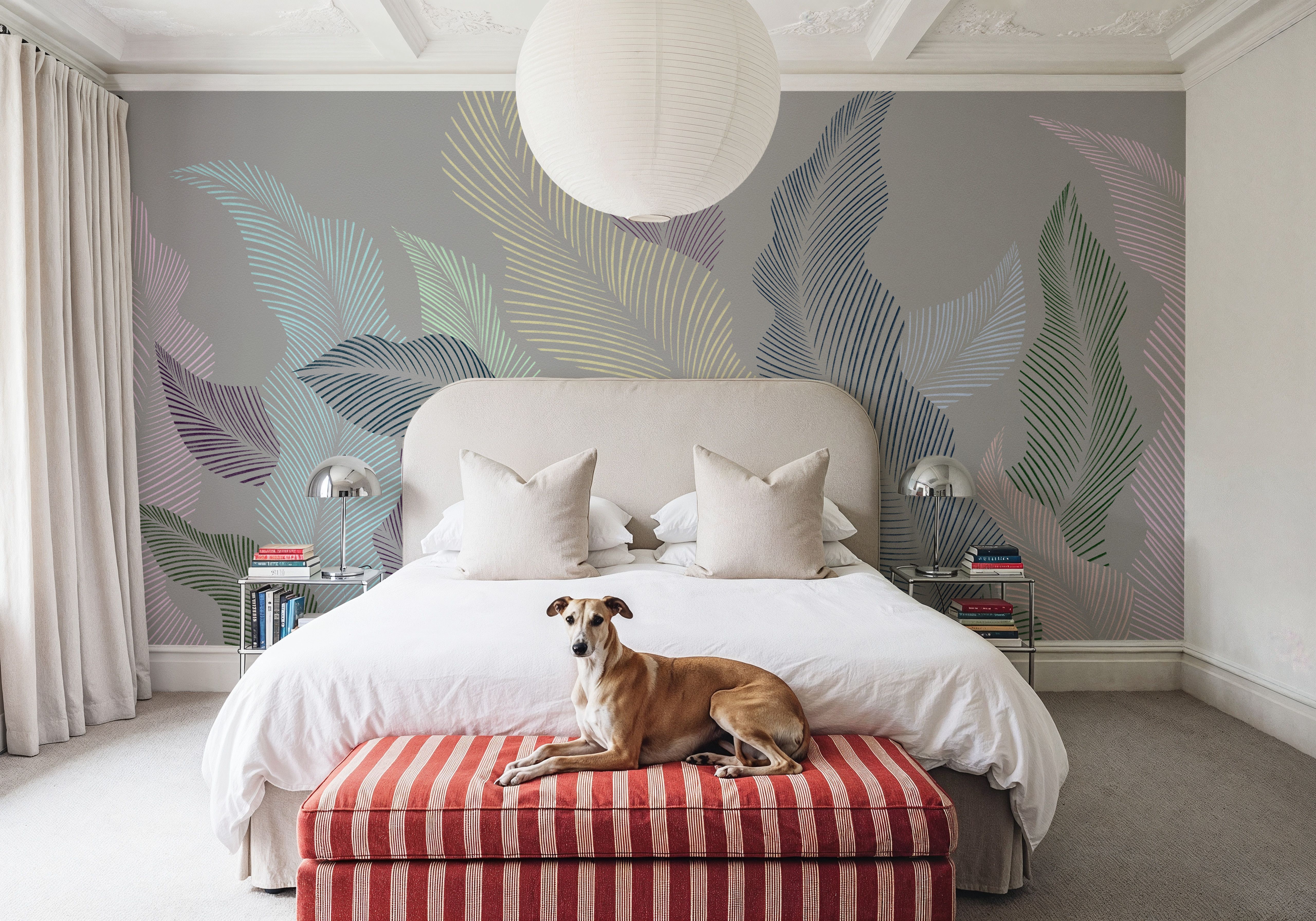 Foliage Flow, Pastel, Tapetai