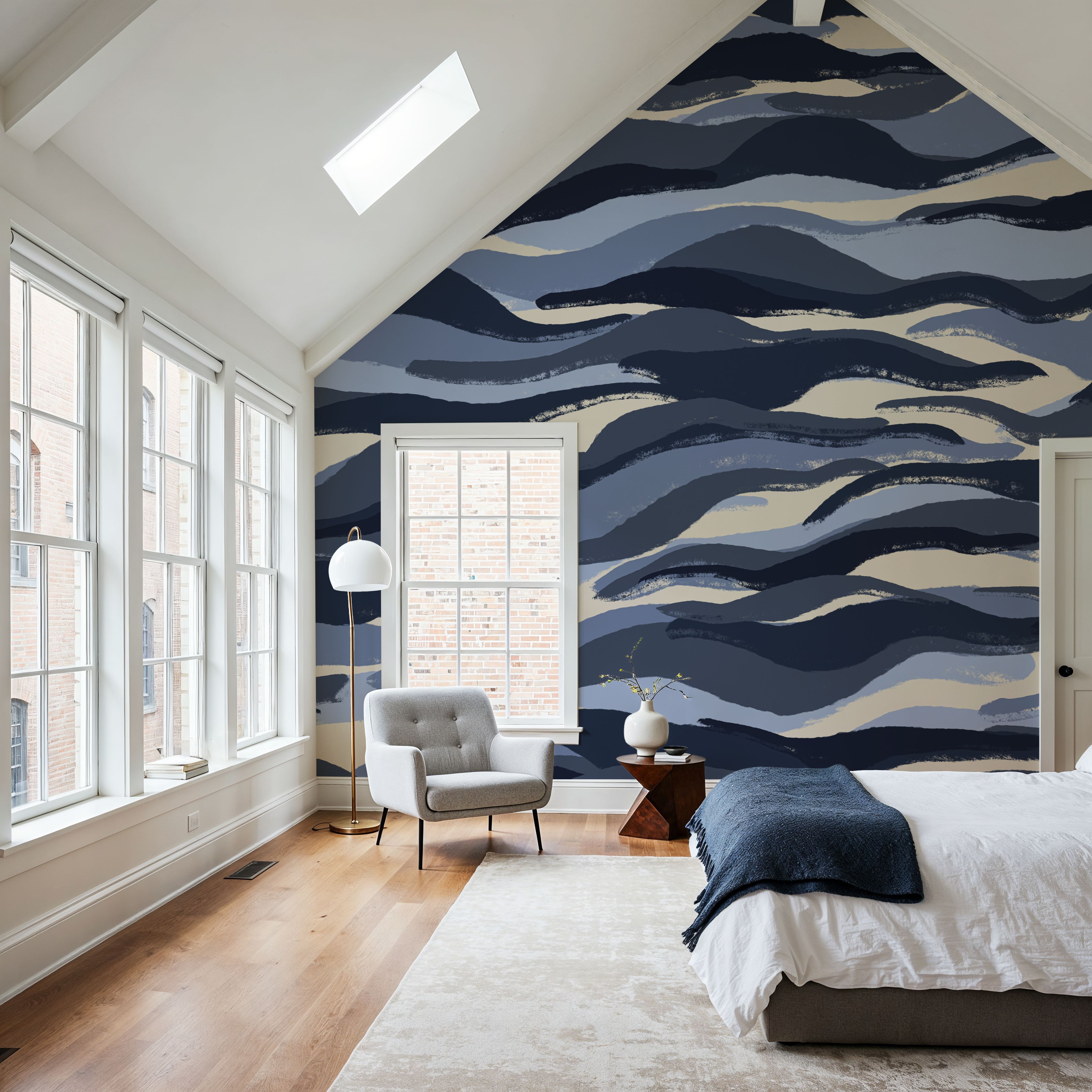 Blue Tiger Pattern