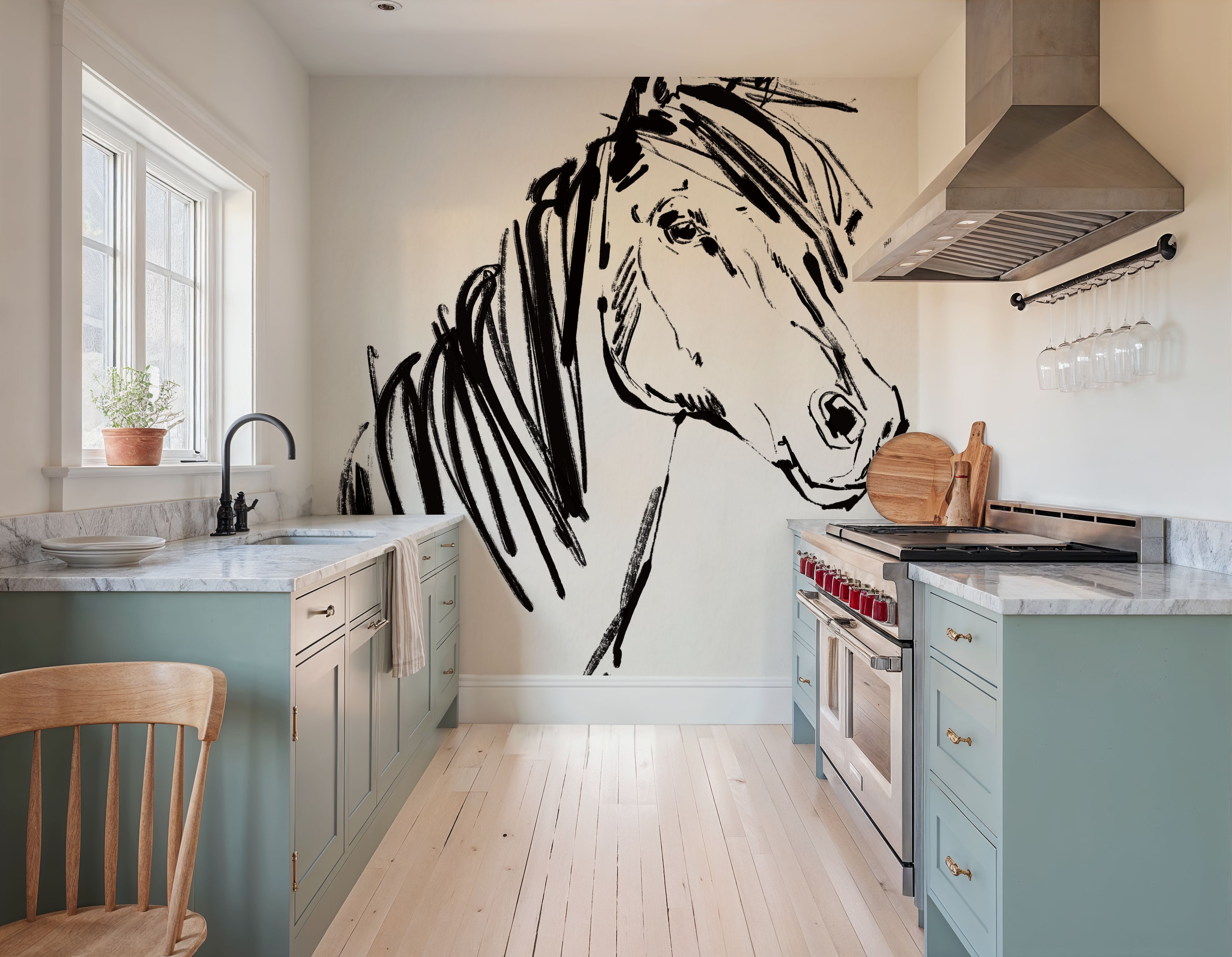 Horse Portrait Sketch