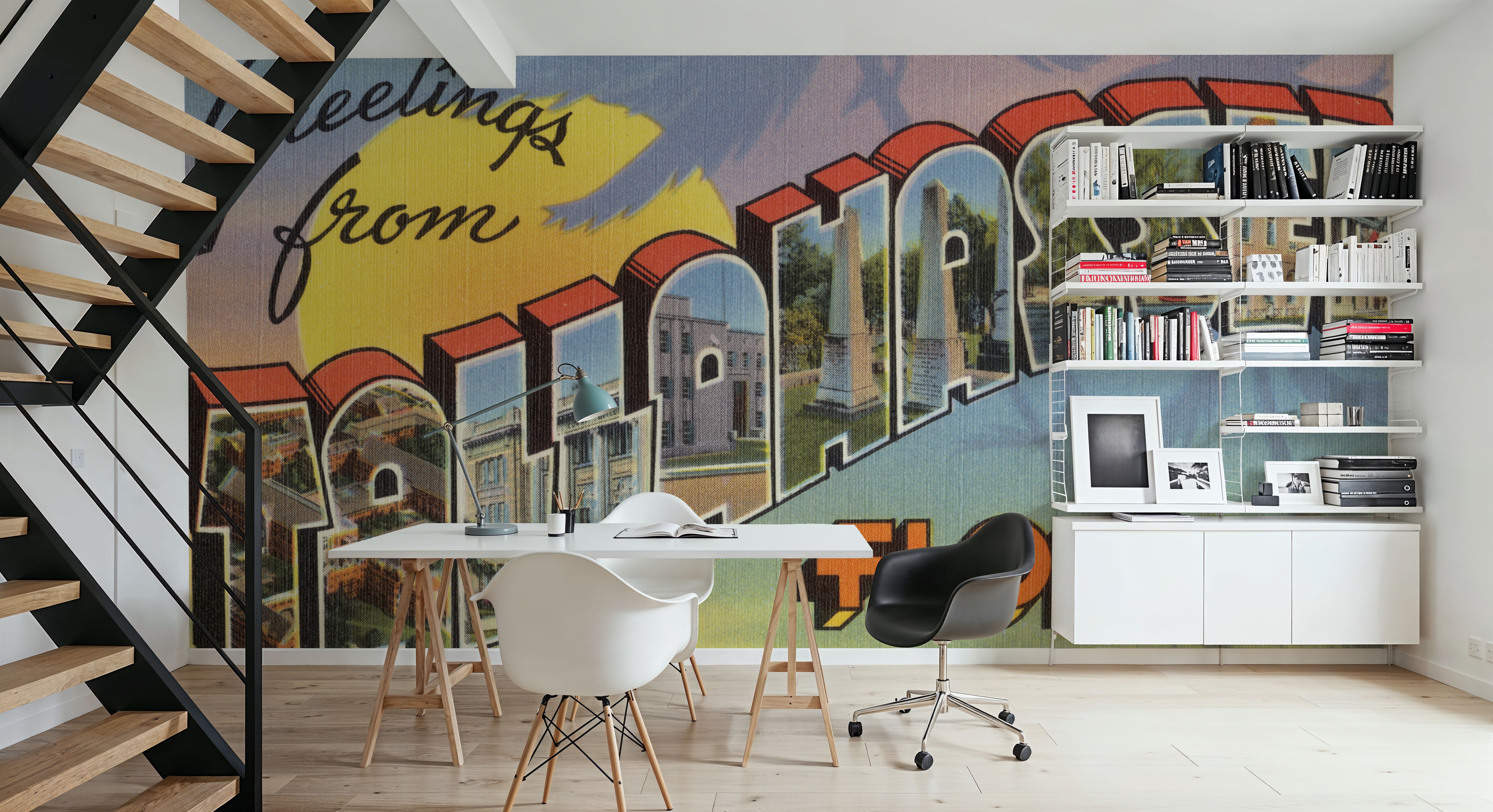 Greetings from Tallahassee - Screenprint Postcard