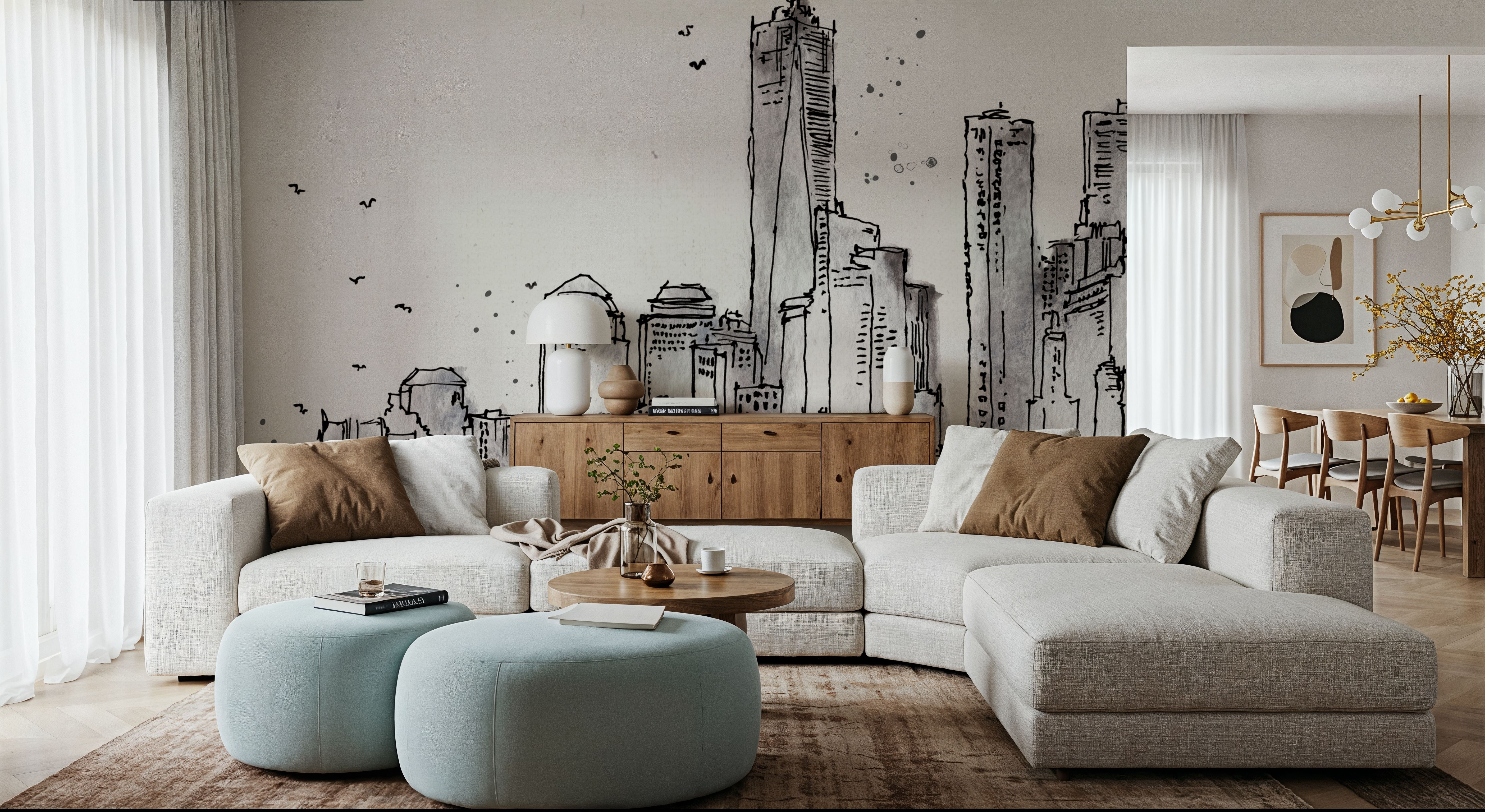 Skyline Sketches New York