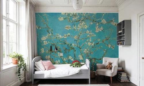 Almond Blossom, Turquoise