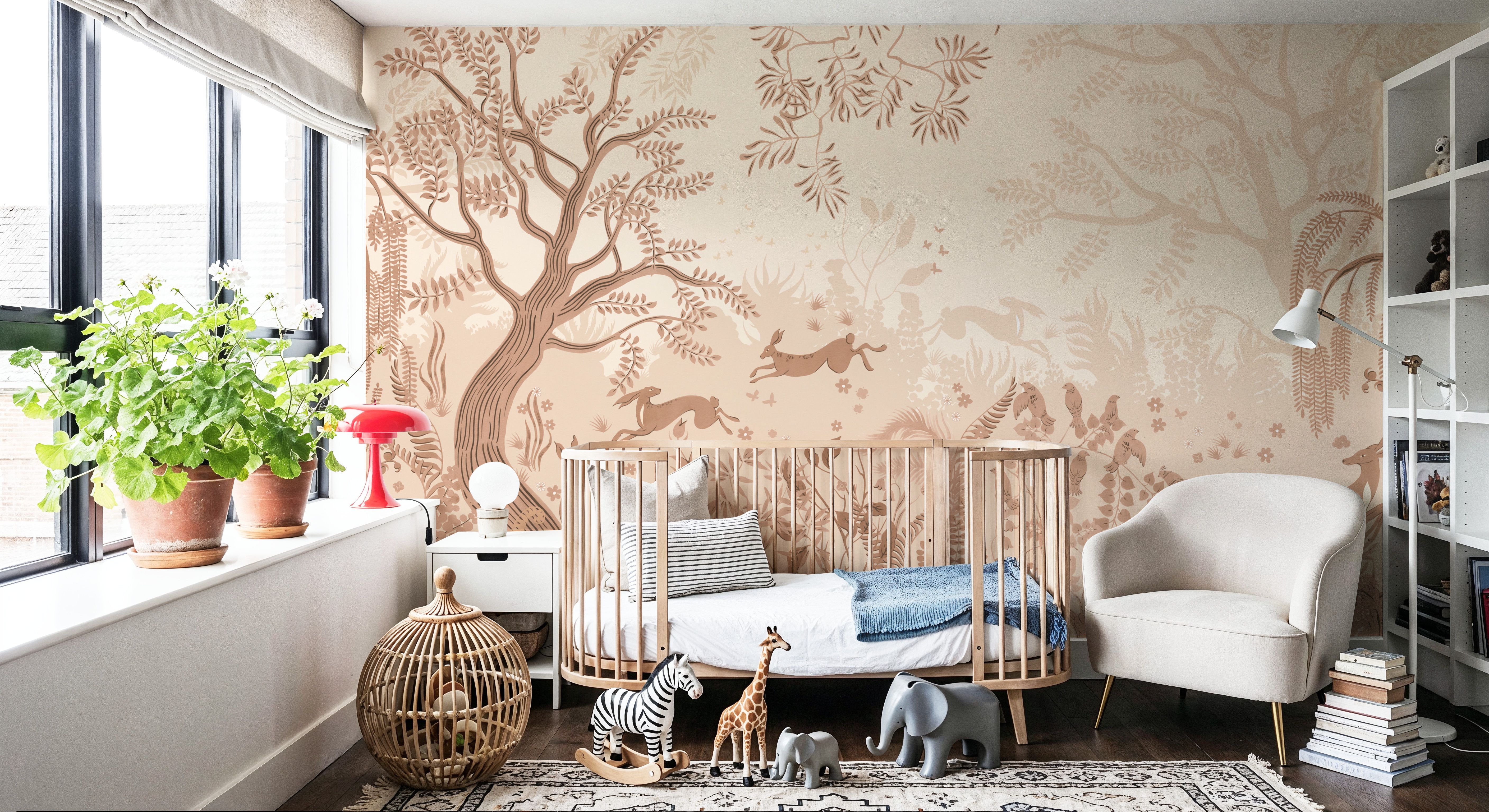Liria Eden, Apricot Blush, Papel de parede
