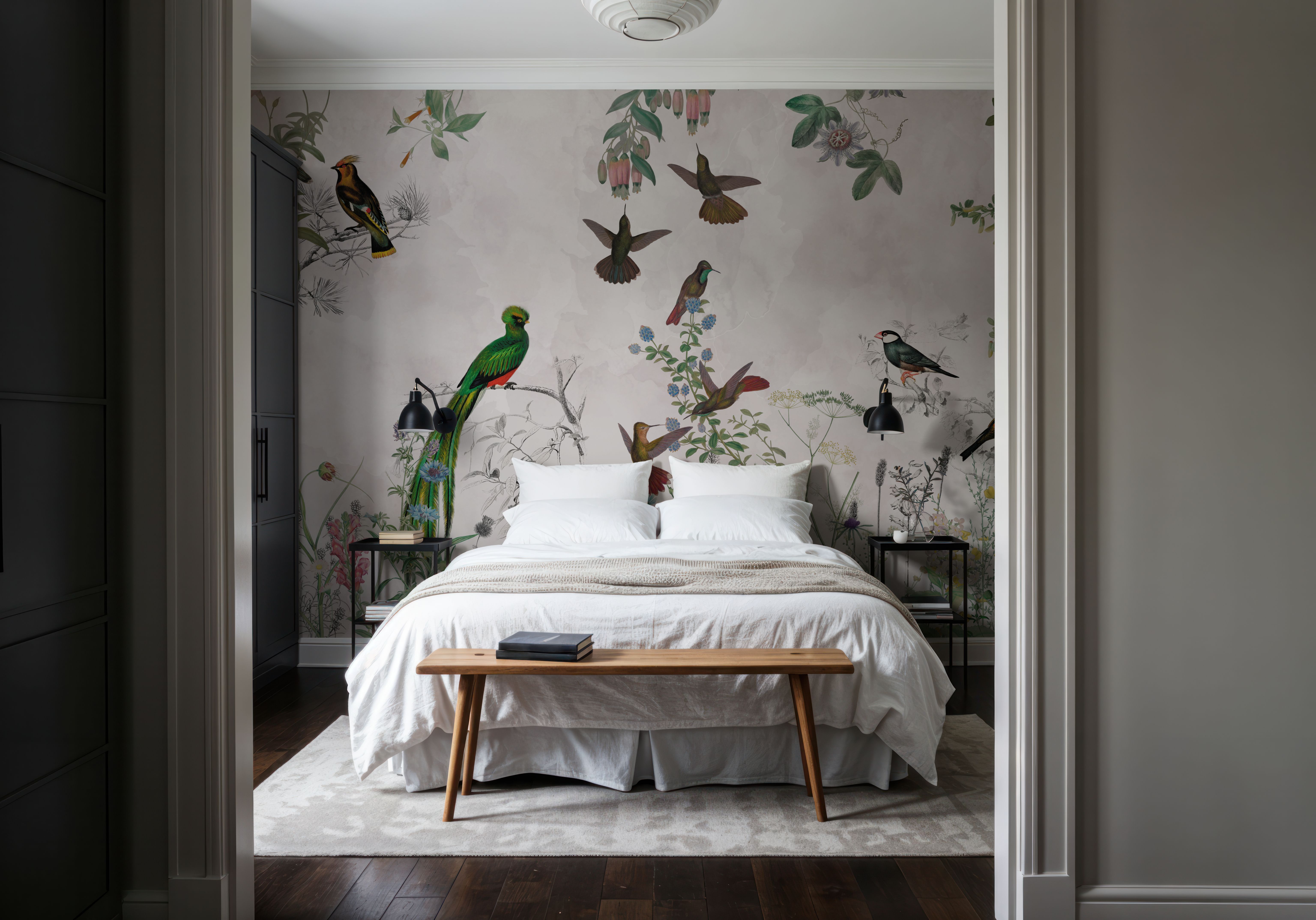 Fields of Birds and Flowers