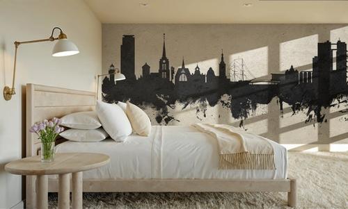 Halmstad Sweden Skyline Concrete
