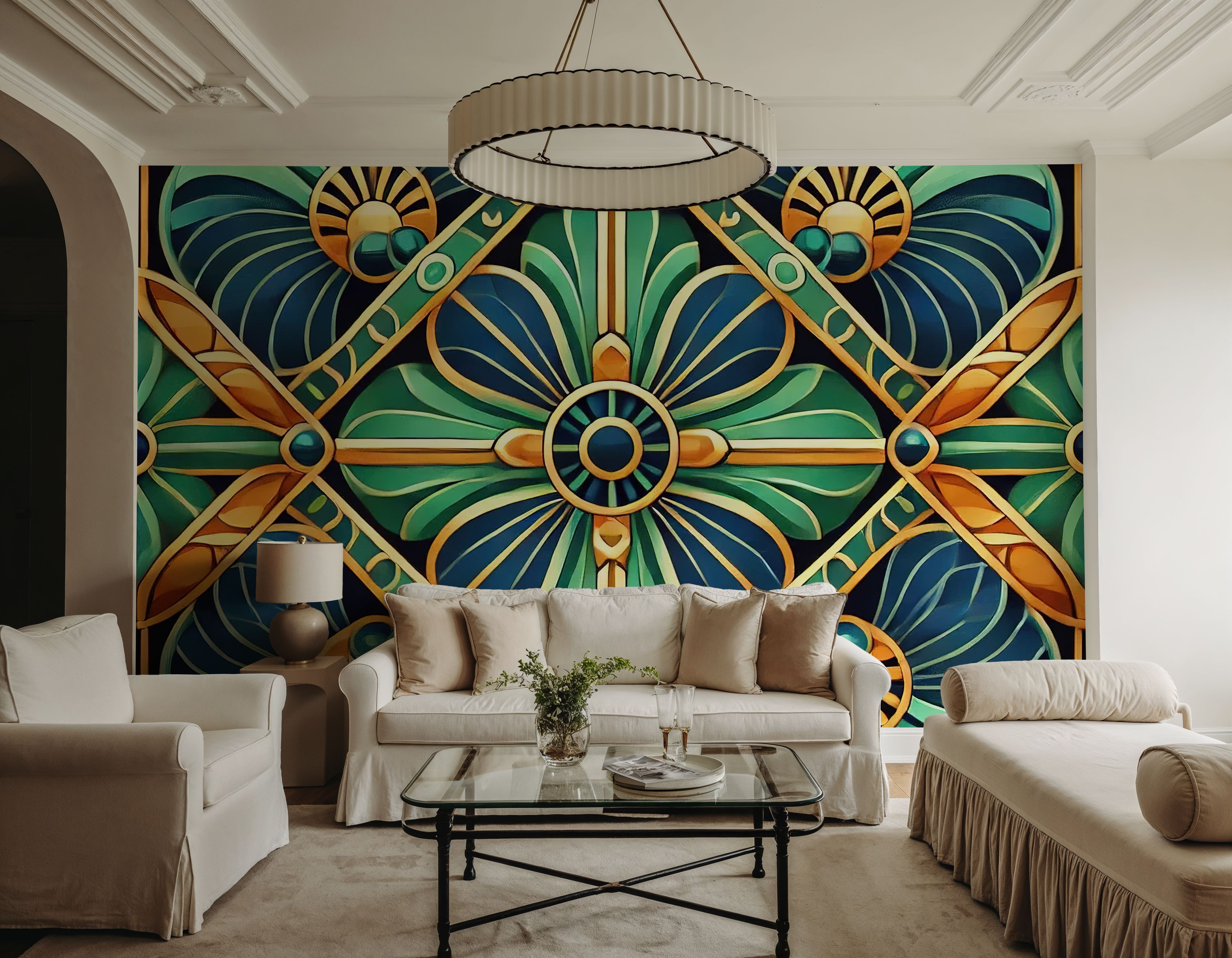Bold Geometric Art Deco
