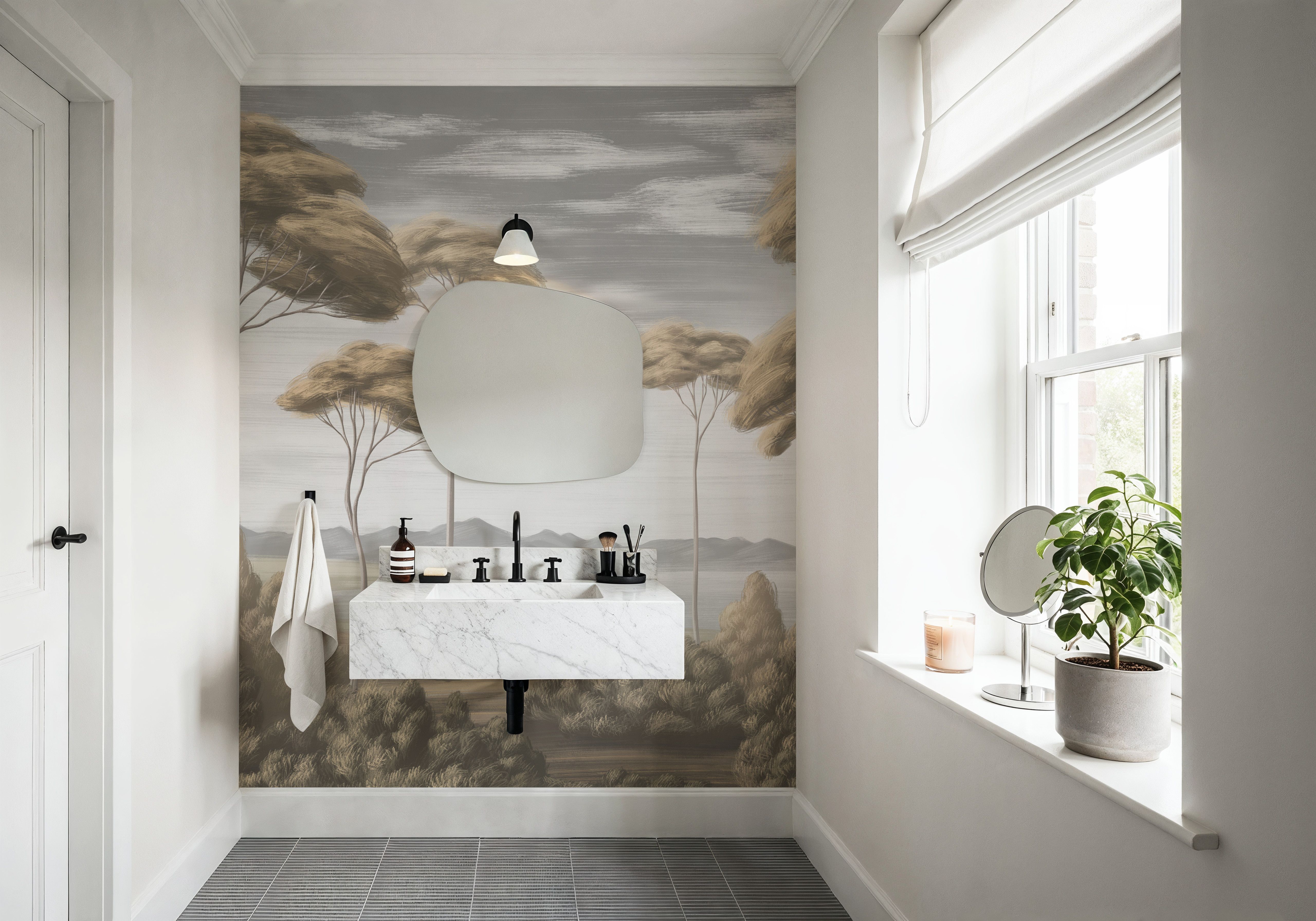 Verdant Horizon, Thundra, Tapéta