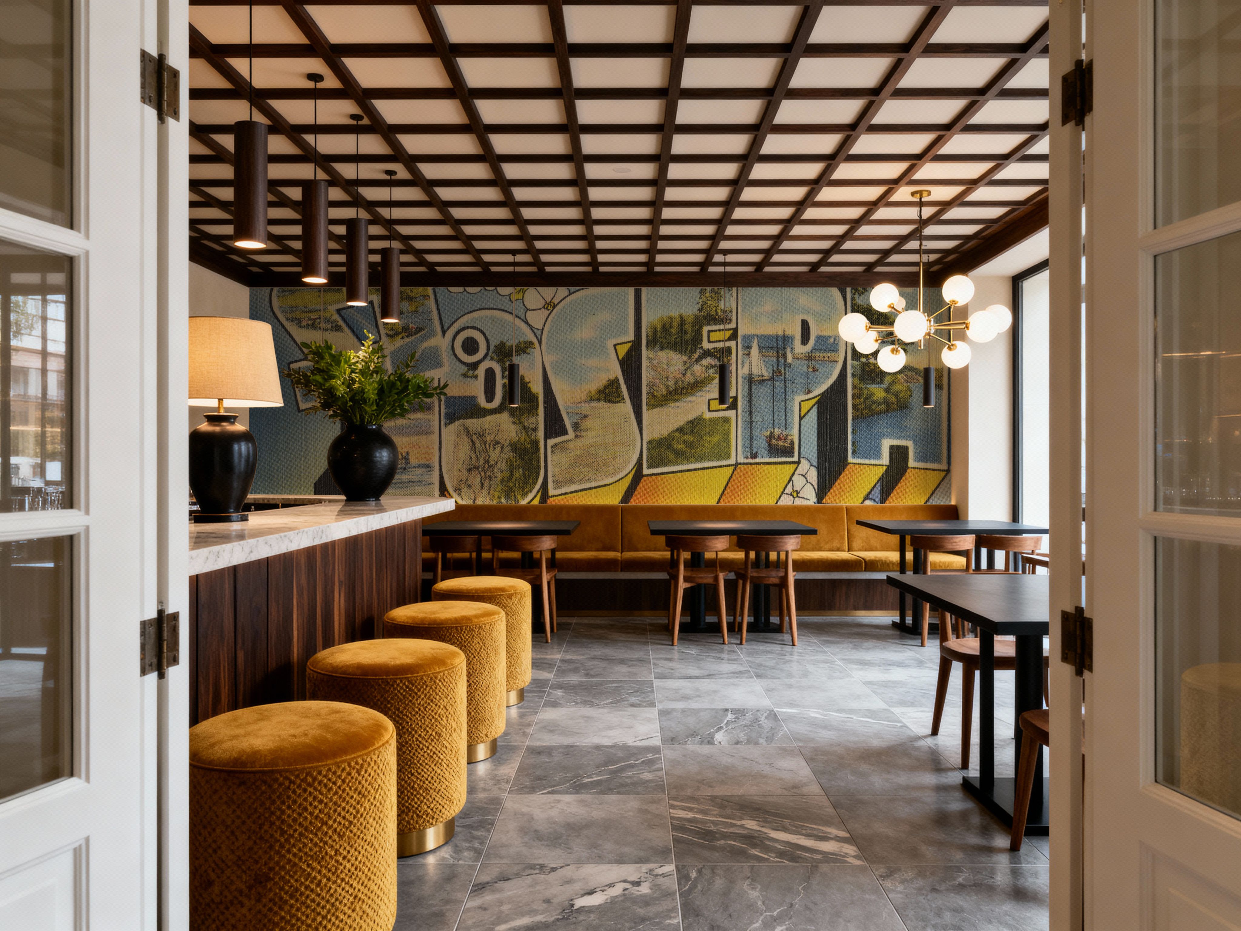 Greetings from St Joseph - Screenprint Postcard