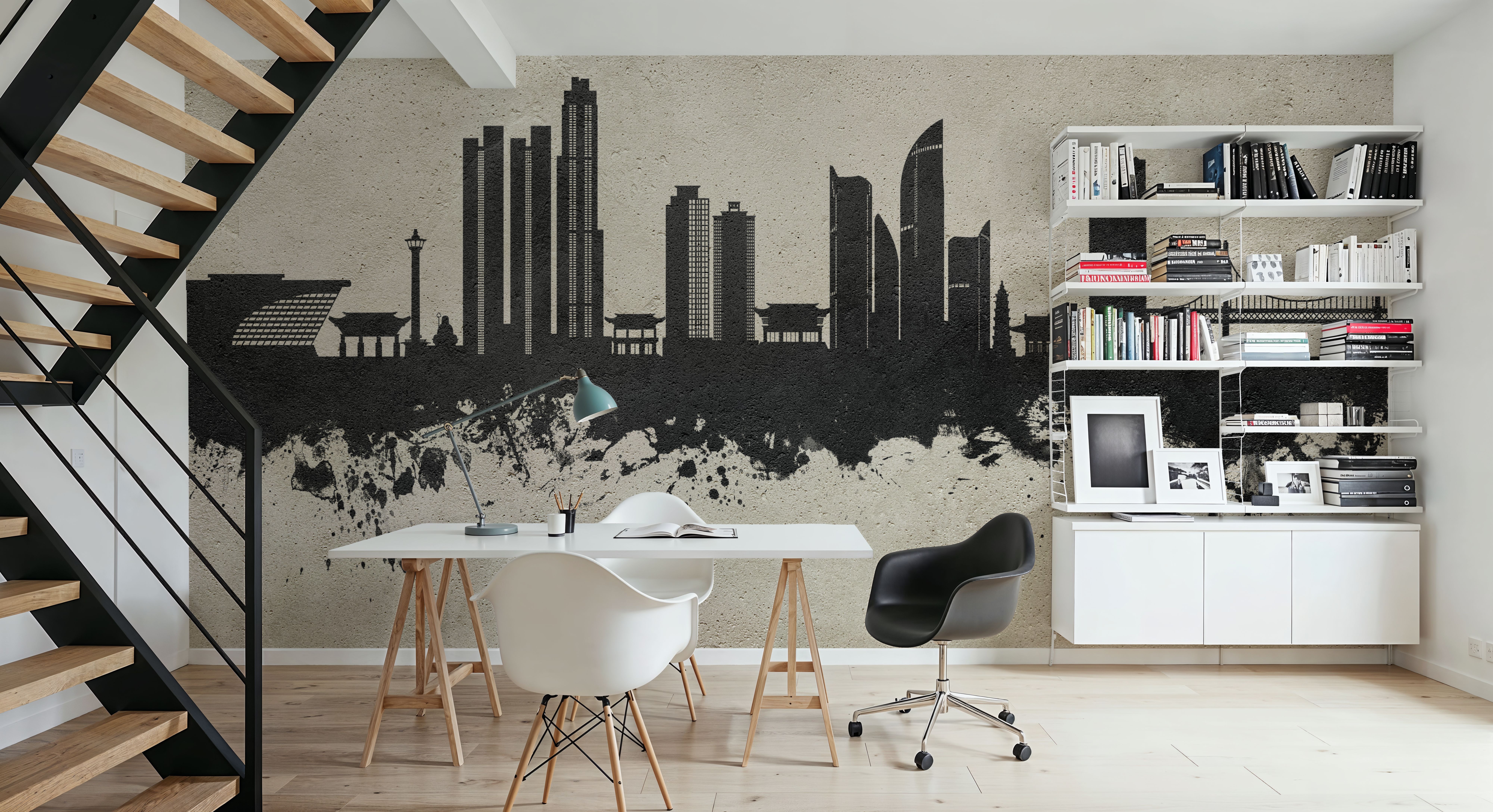 Busan South Korea Skyline Concrete, Wallpaper