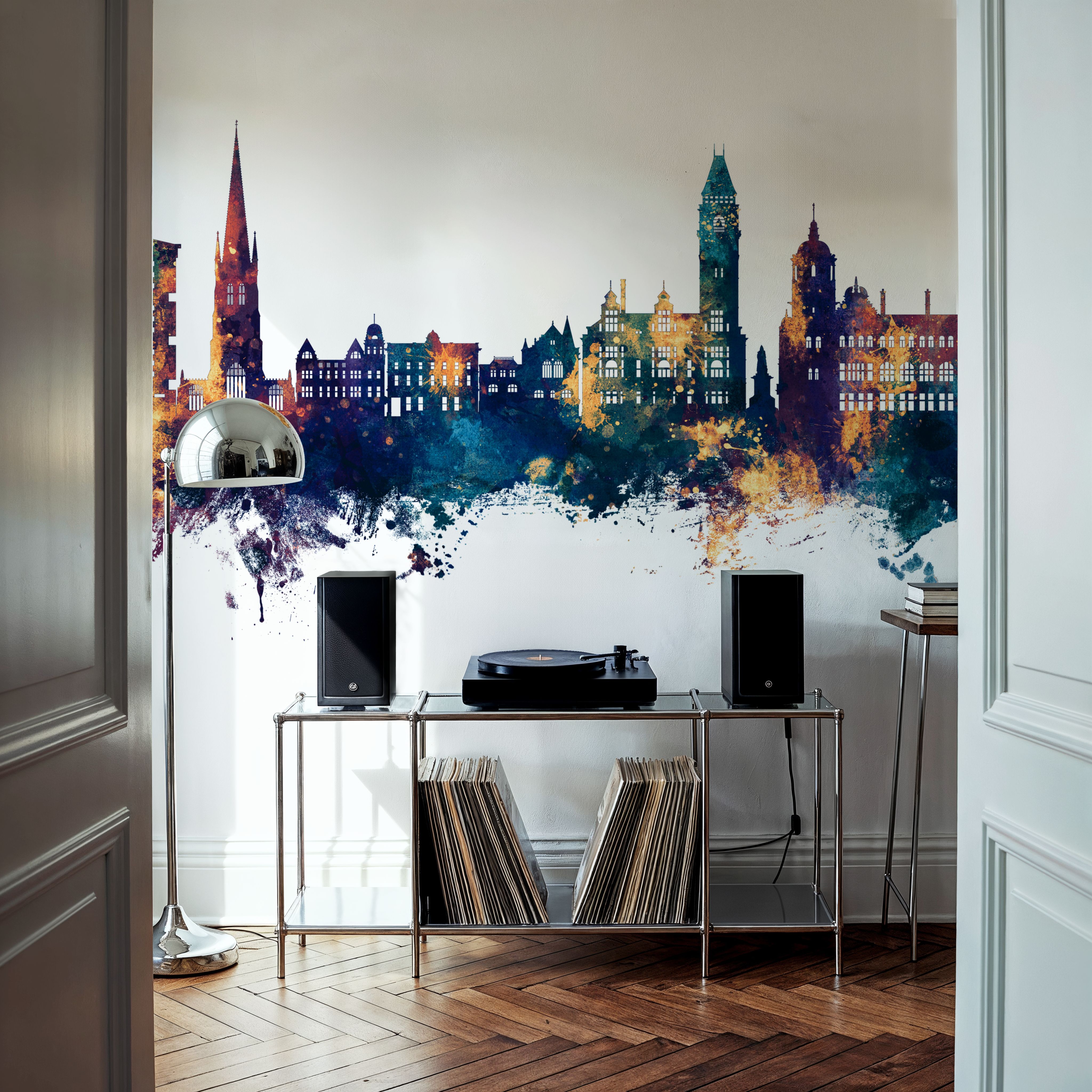 Wakefield England Skyline Blue & Bronze