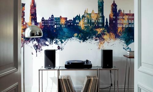 Wakefield England Skyline Blue & Bronze