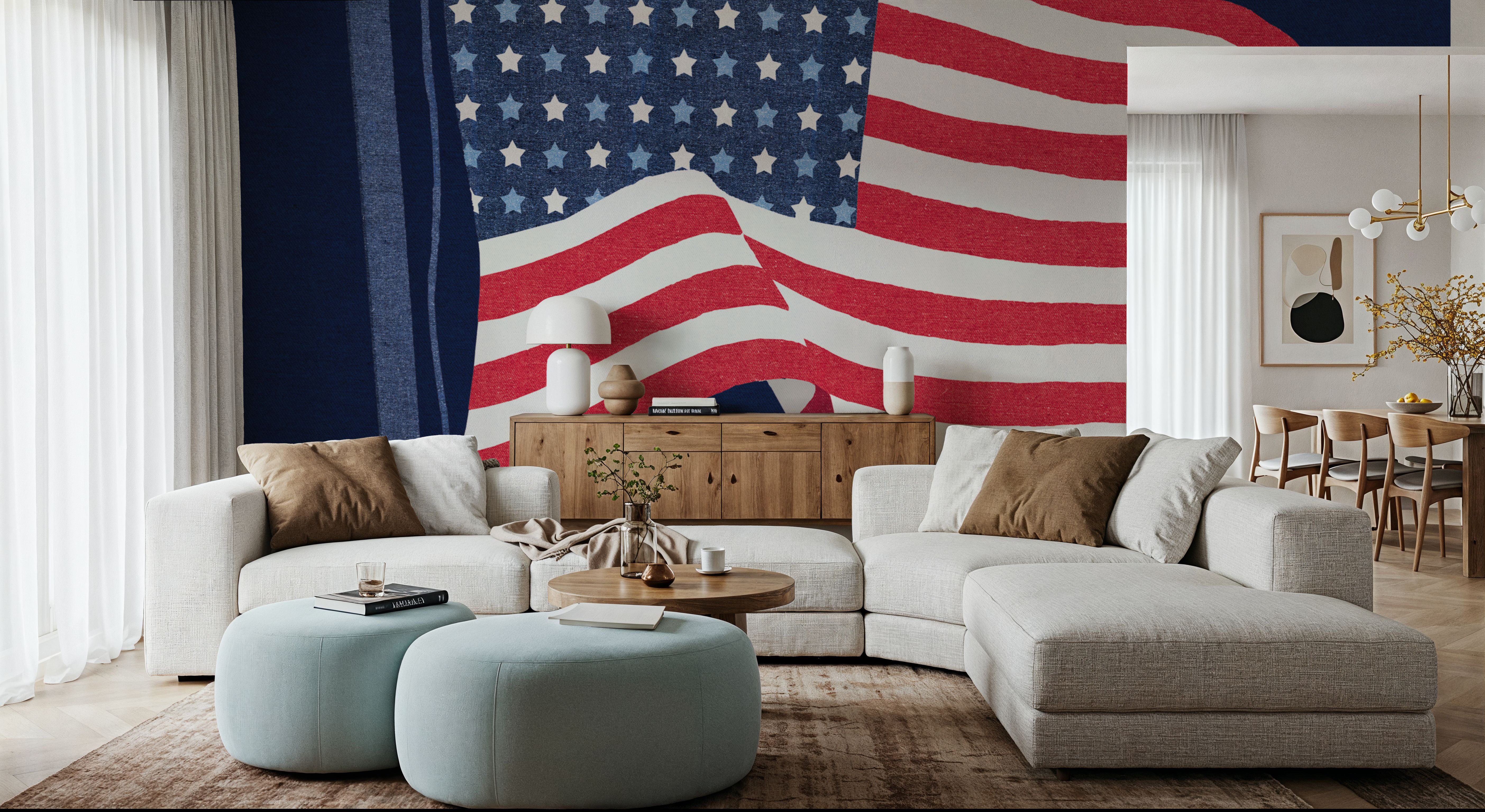 Stars and Stripes Bless America