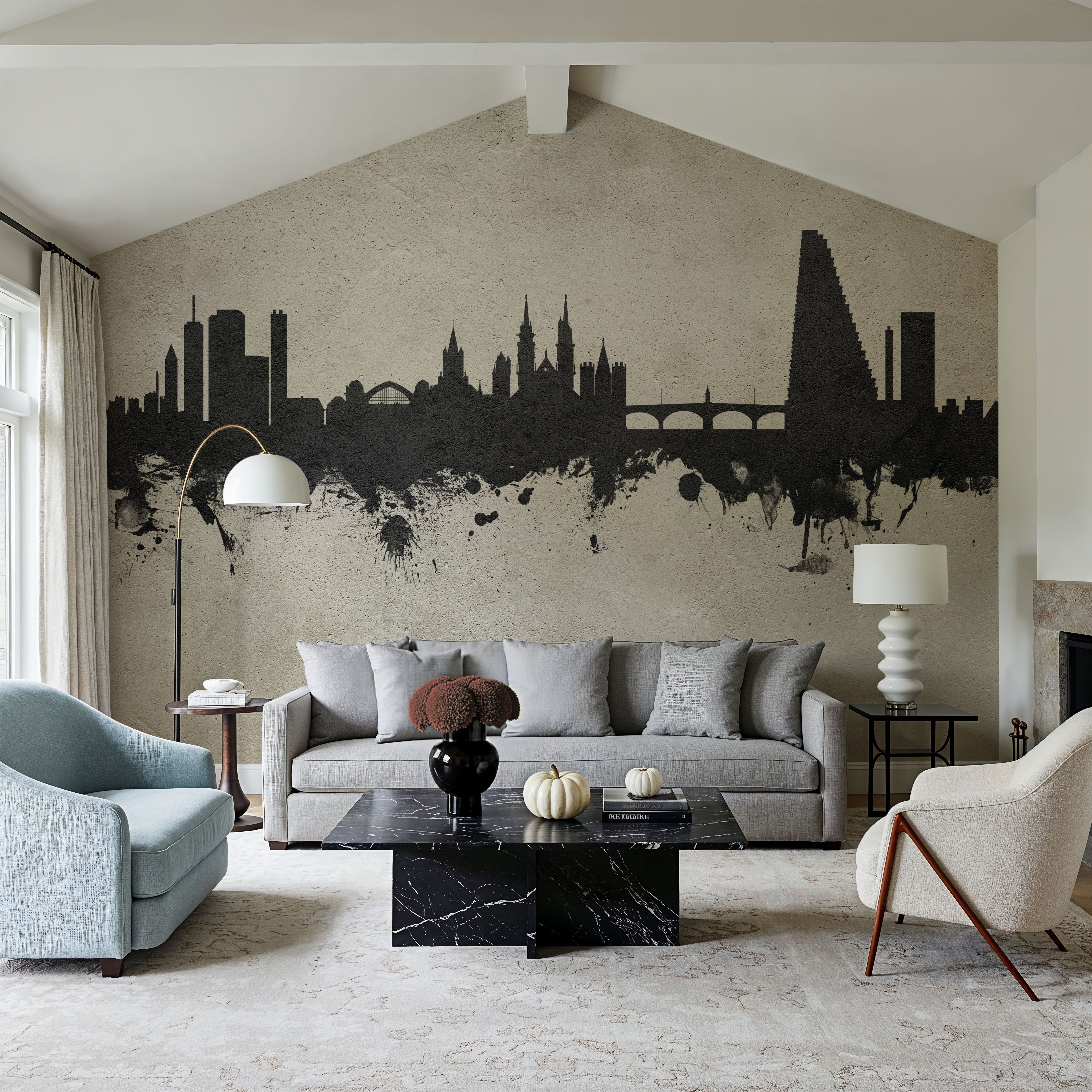 Basel Switzerland Skyline Concrete