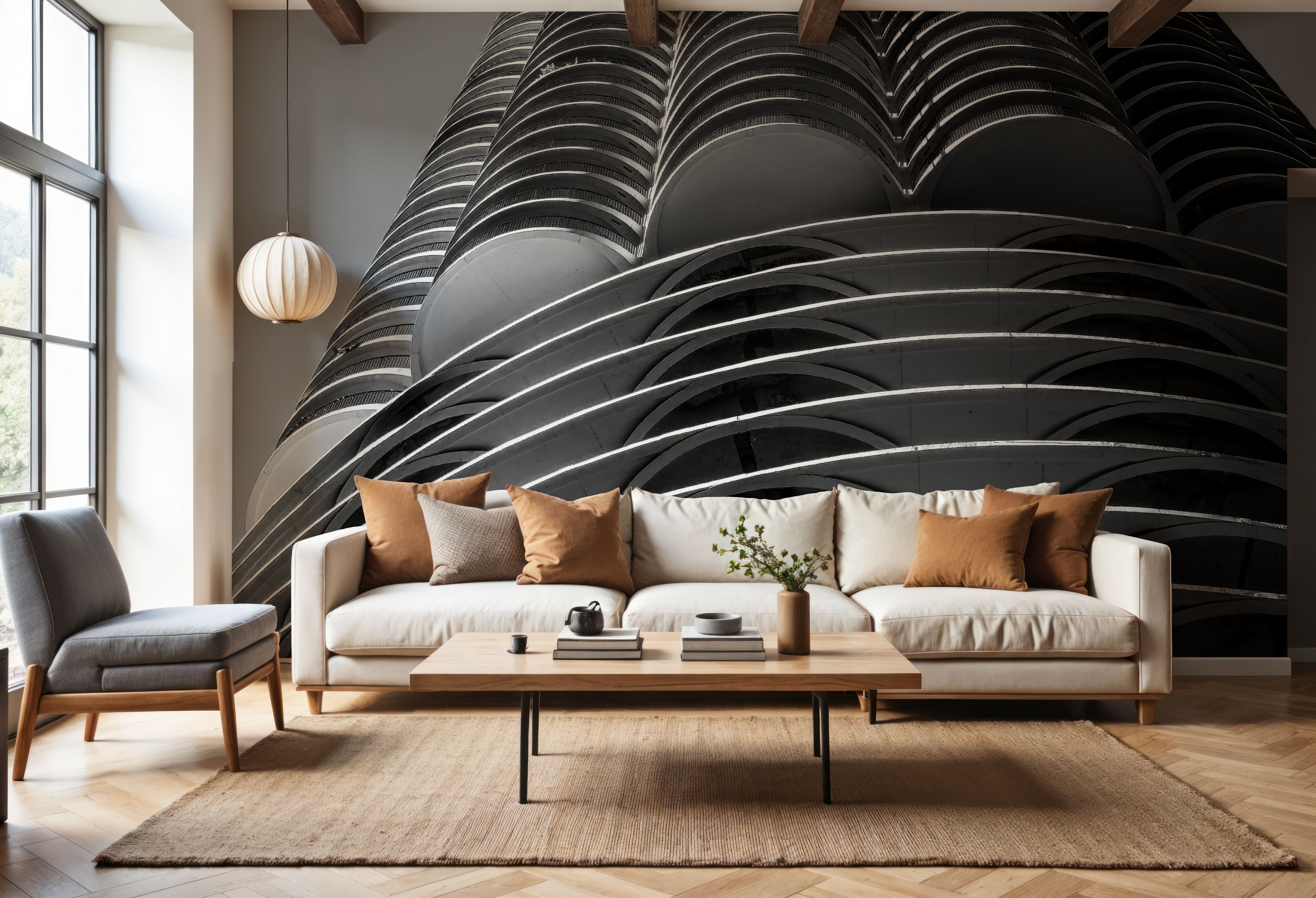 Chicago Skyline Marina City III BW