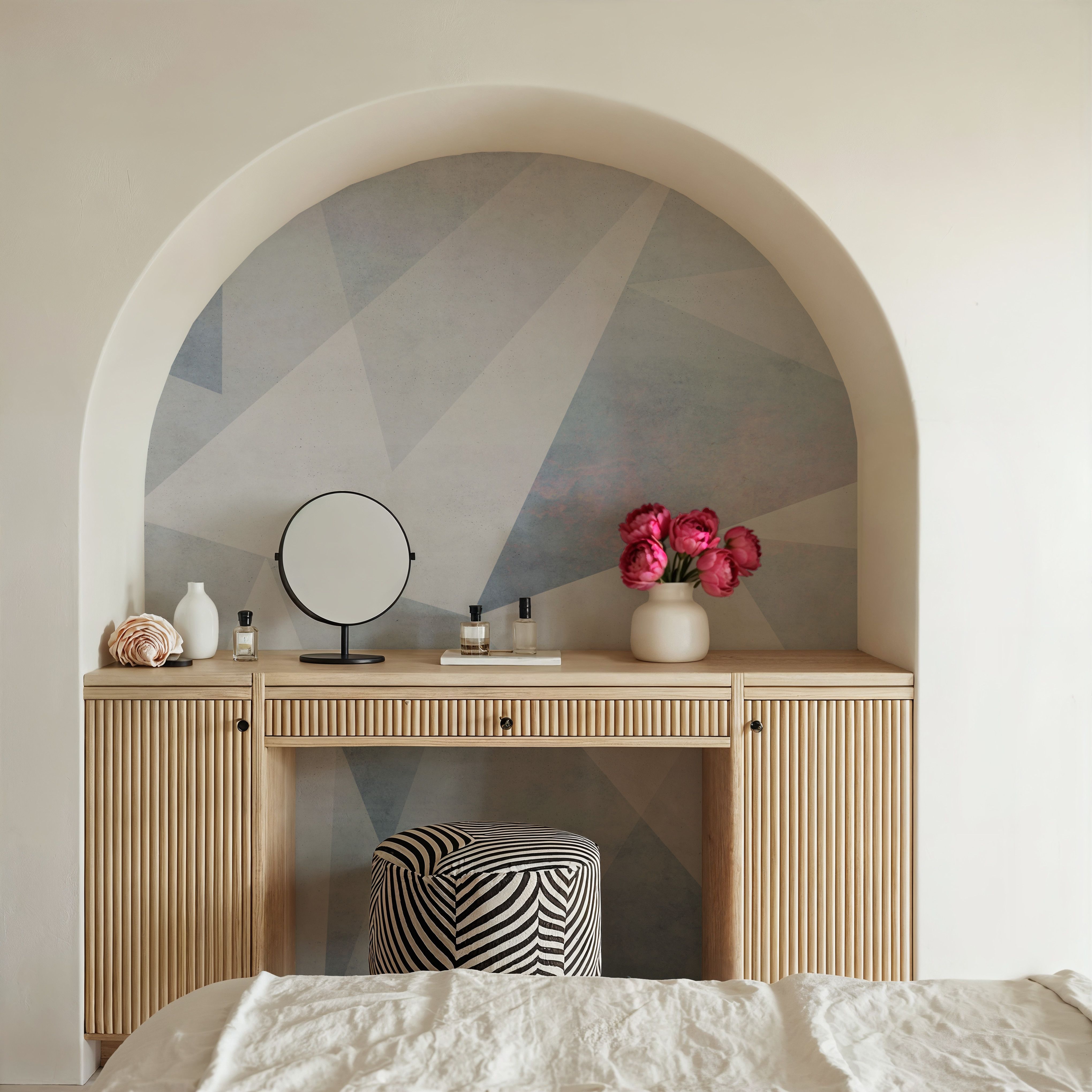 Pastel Concrete Wall
