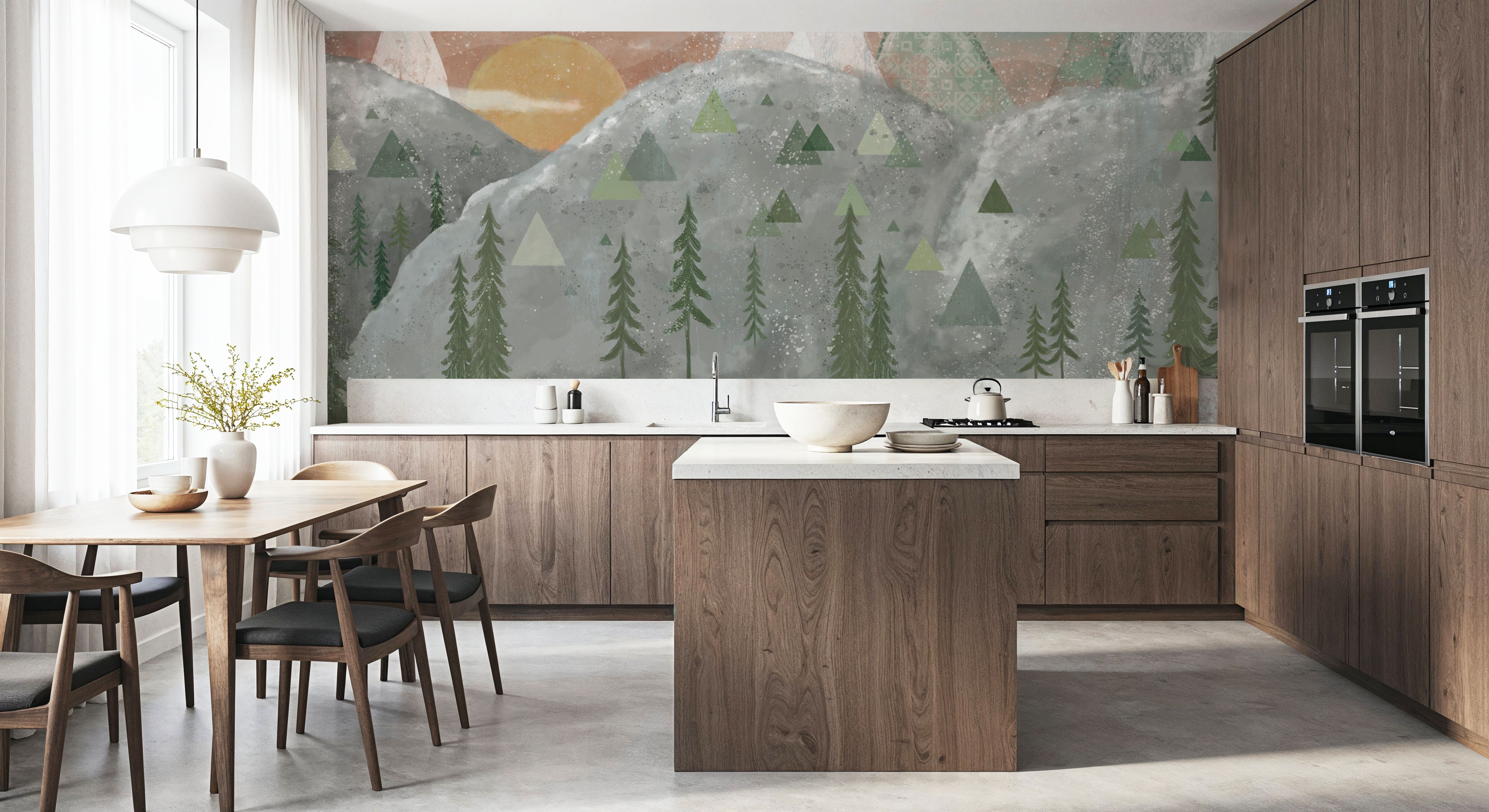 Woodland Scenes, Papier peint