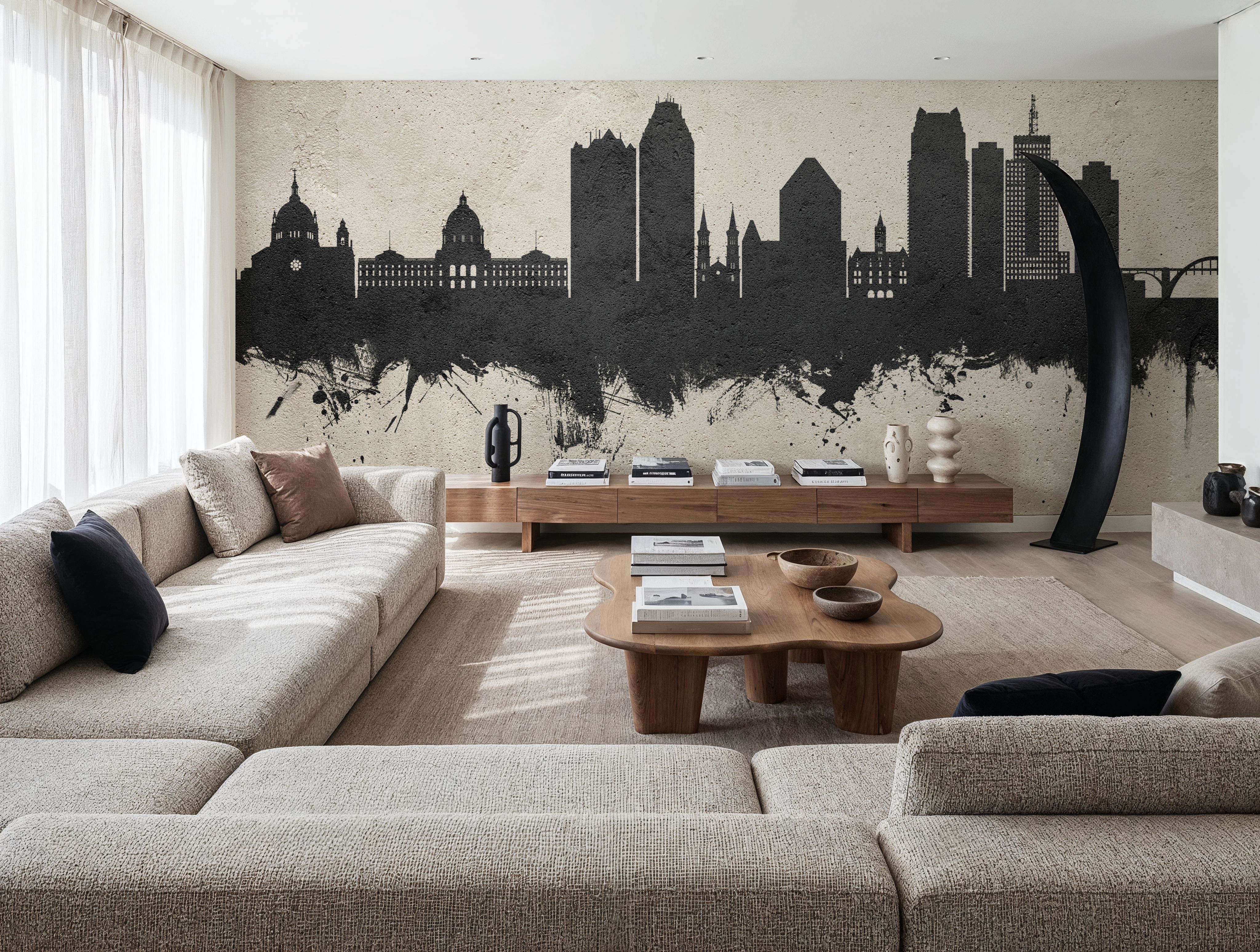 Saint Paul Minnesota Skyline Concrete