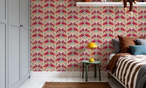 Otomi Rabbits & Flowers Pattern