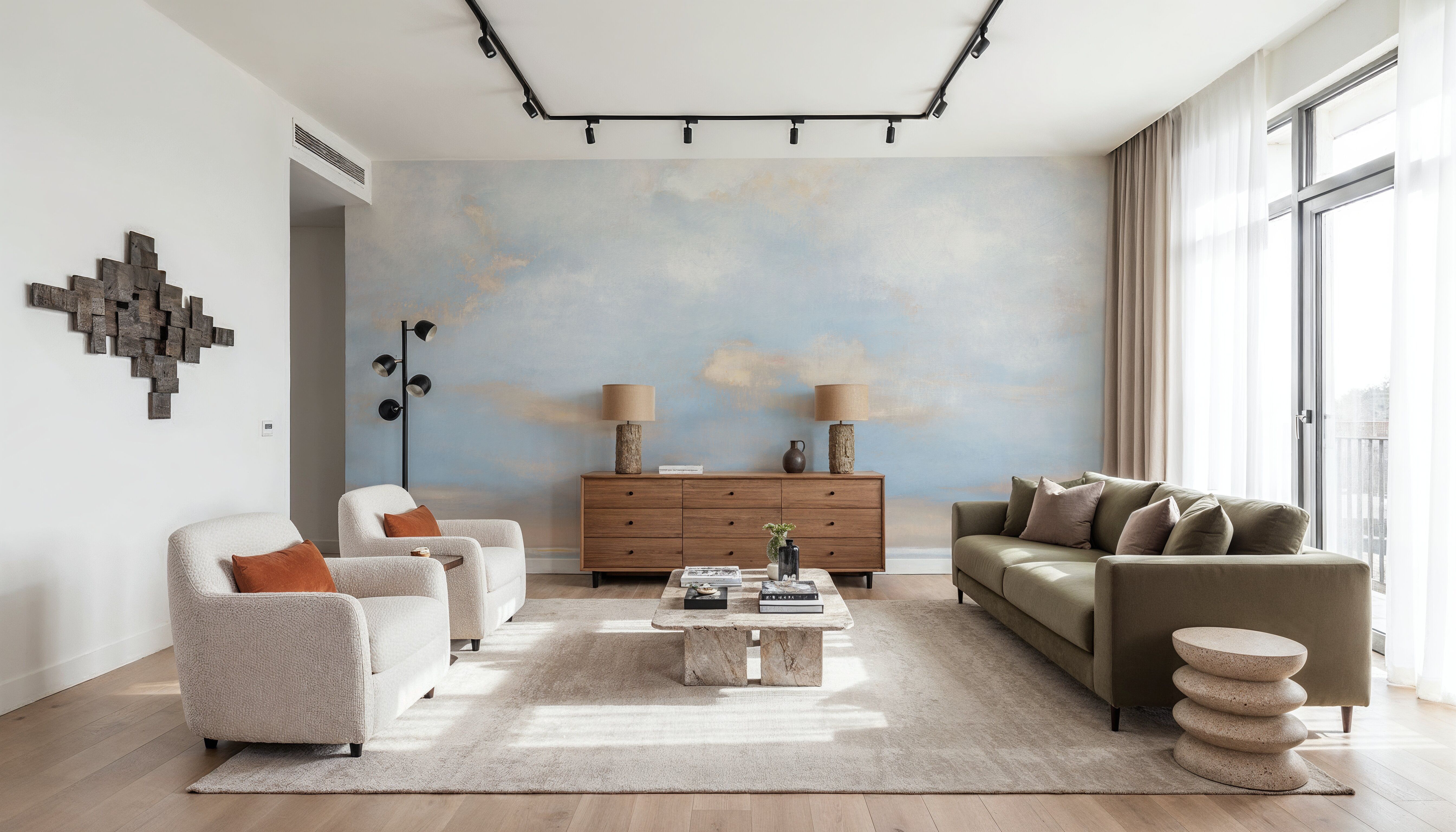 Glint on the Horizon on Canvas