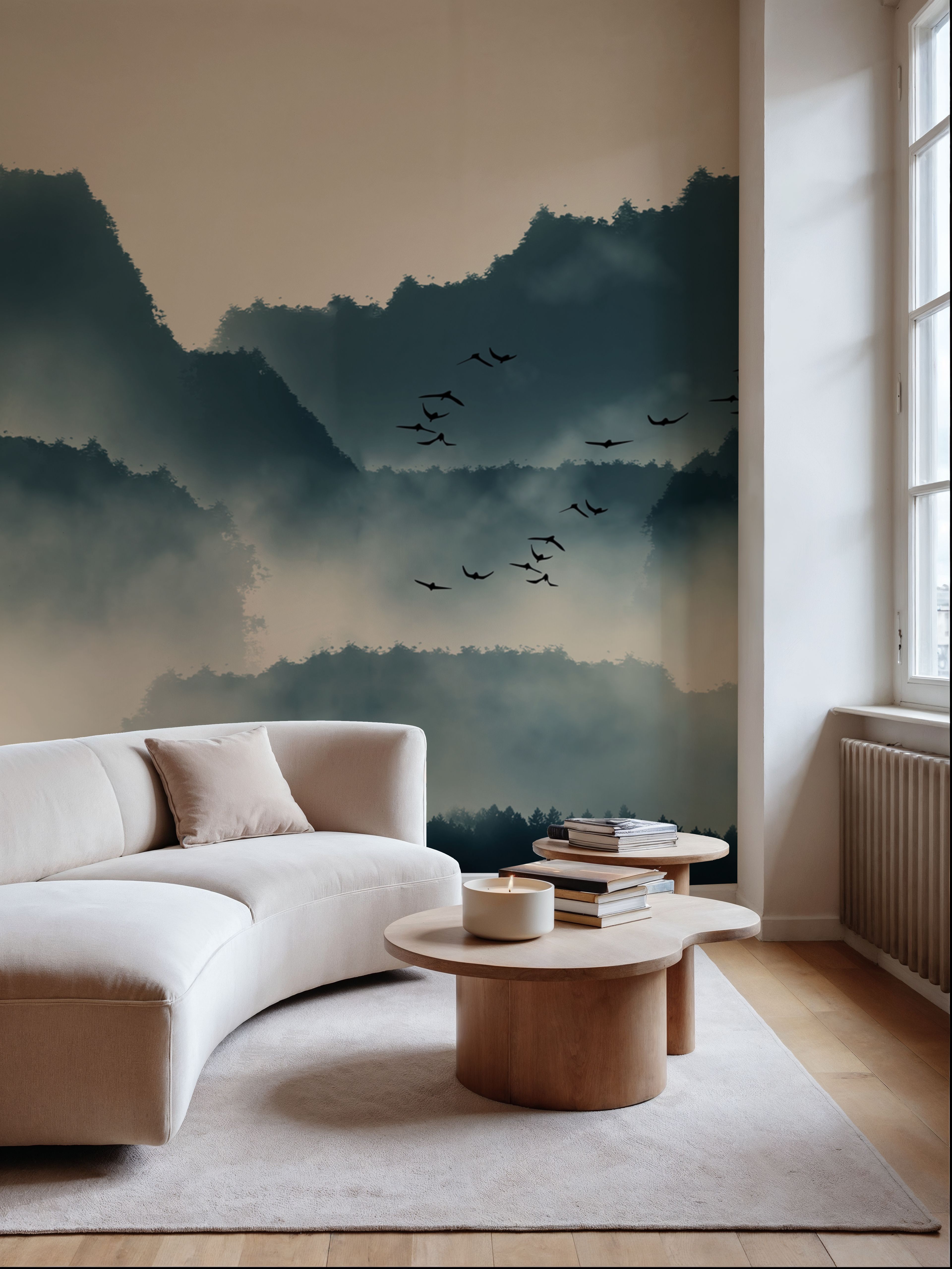Fog Over Mountains