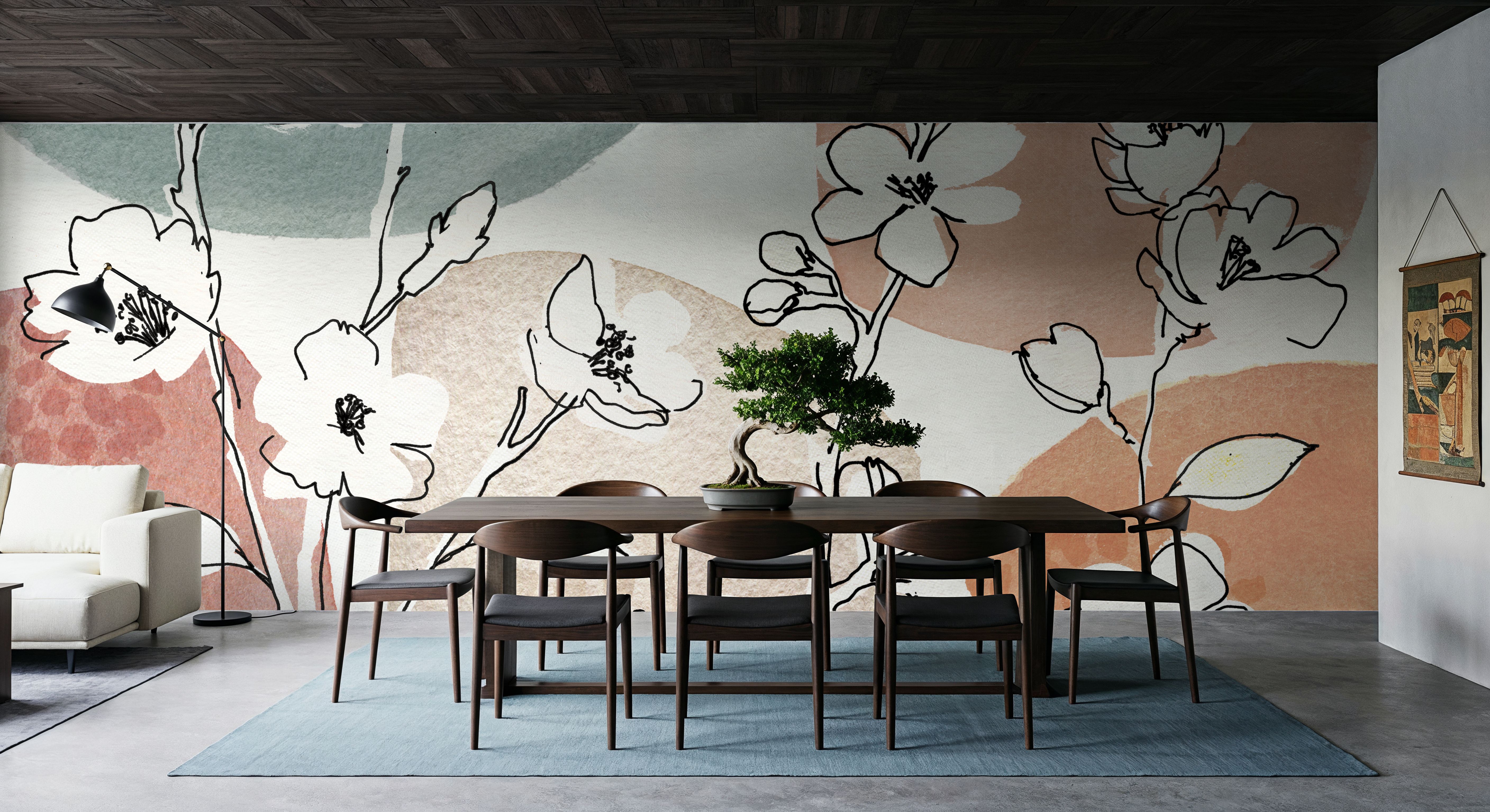 Soft Floral Figures