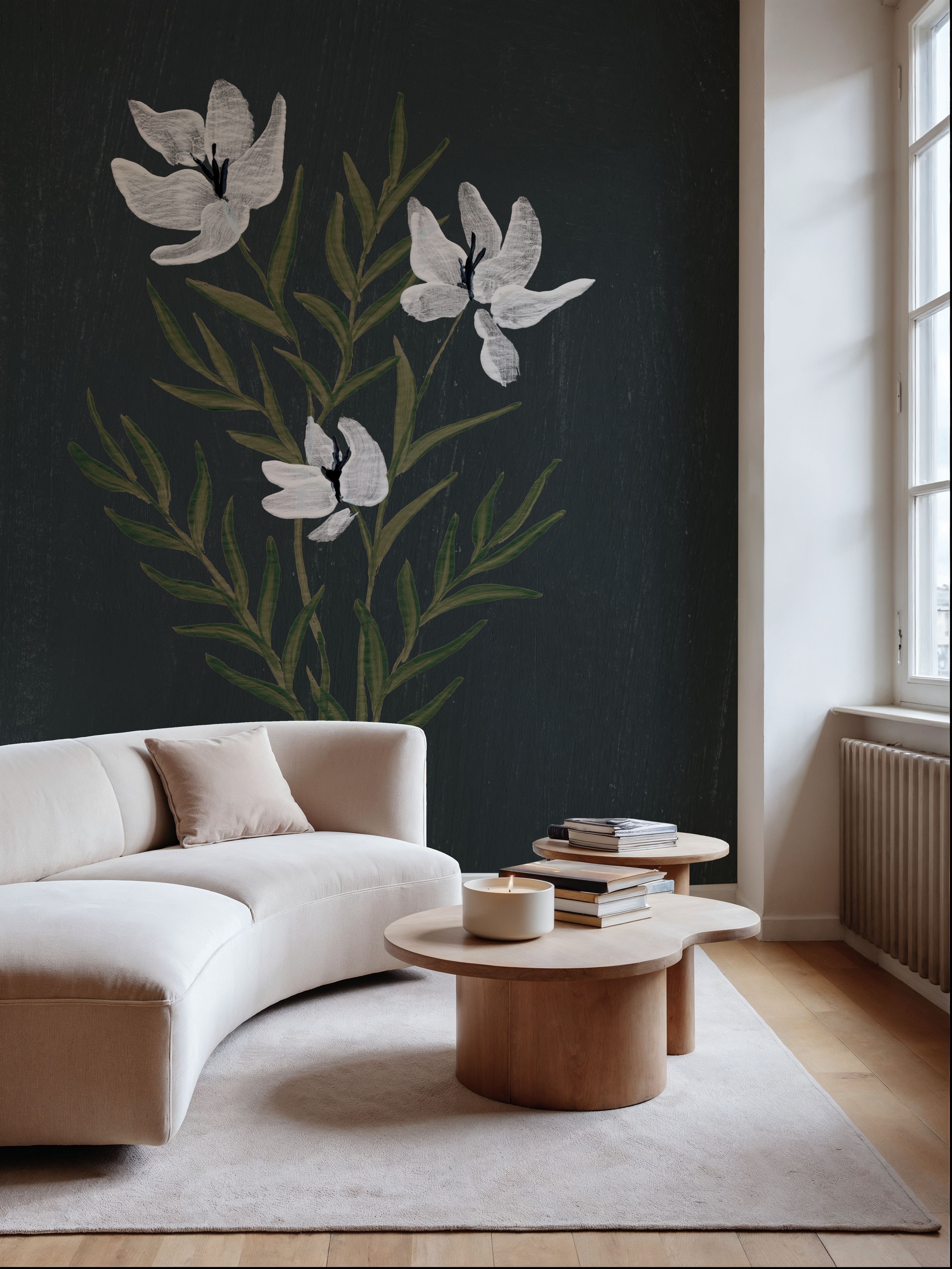 Pretty Little Flower IV Black