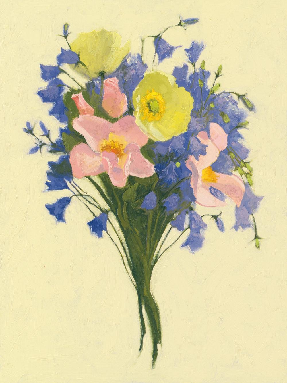 Periwinkle Nosegay I