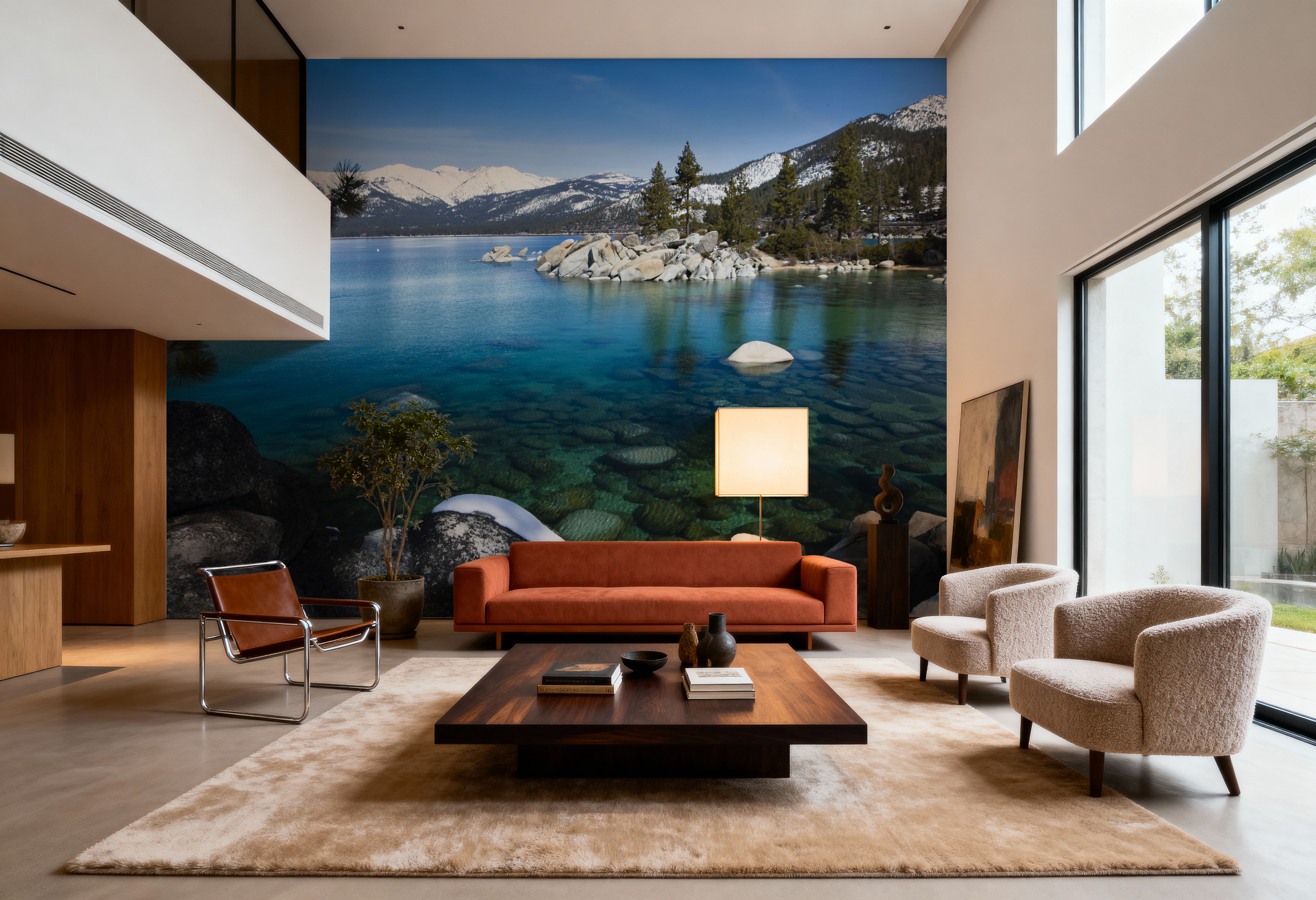 Crystal Alpine Lake, Tapeten